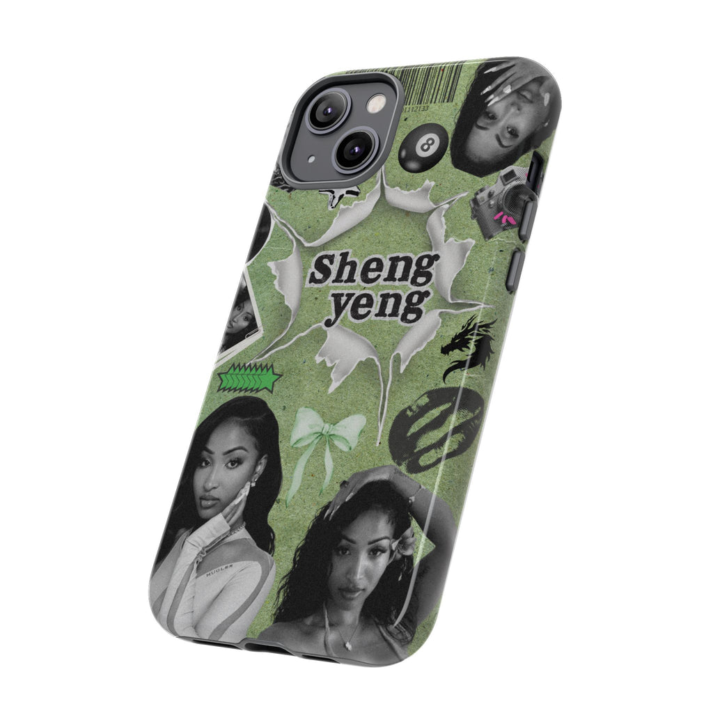 Trendy Phone Case with Unique Black and Green Design, Artistic Phone Cover, Customizable Phone Shell, Vintage Style Case, Gift for [...]