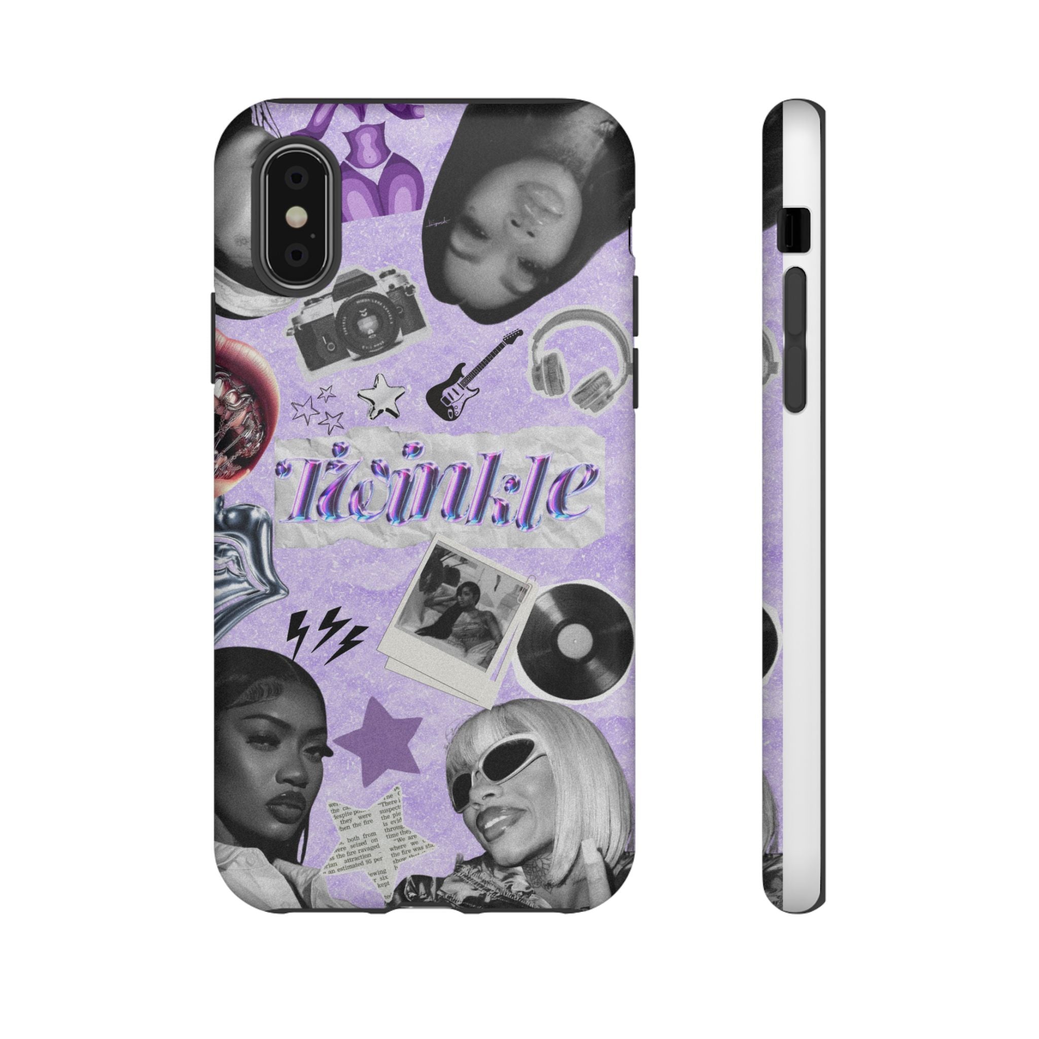Trendy Phone Case with Retro Design, Cool Phone Cover for Music Lovers, Unique Gift for Teens, Birthday Gift, Stylish Accessories