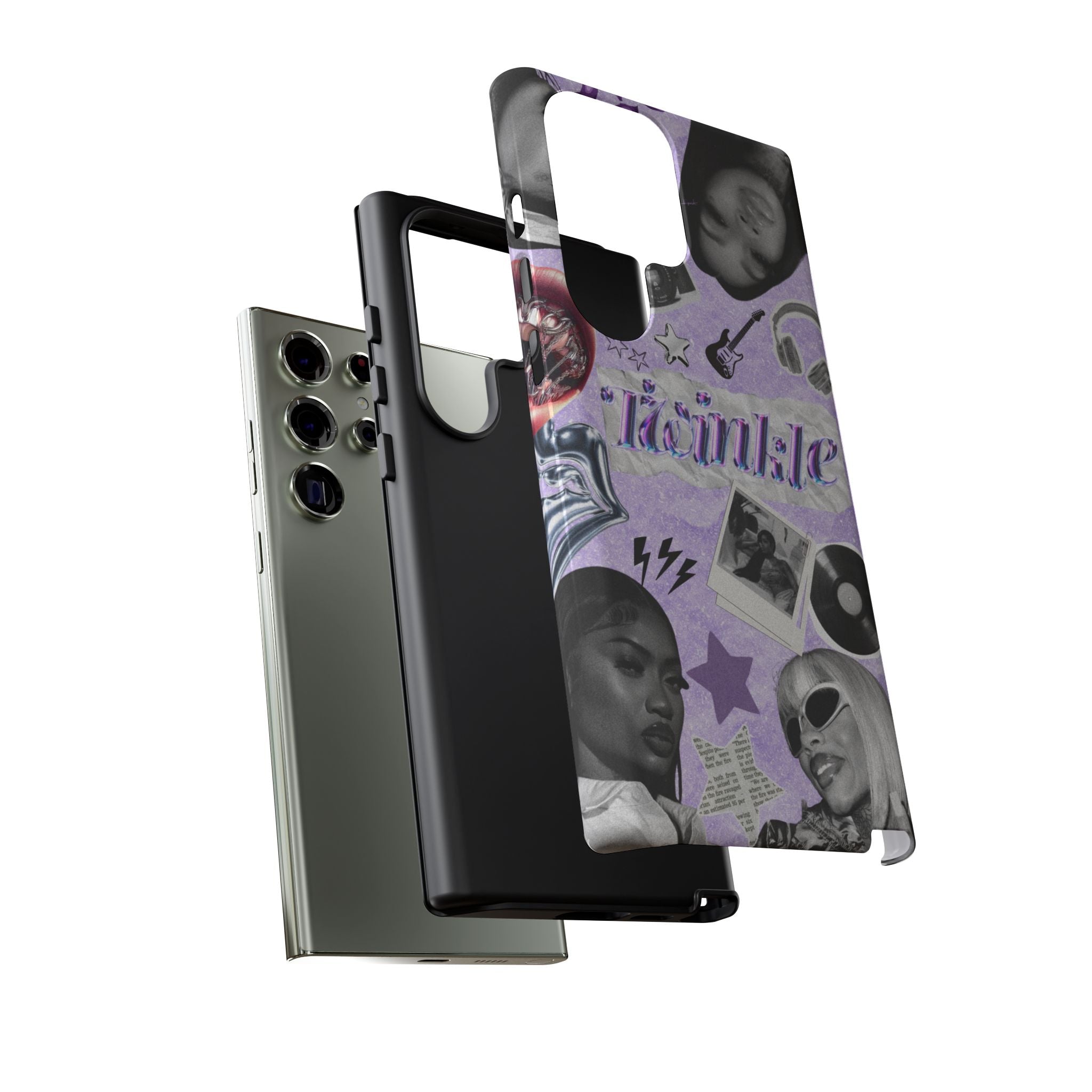 Trendy Phone Case with Retro Design, Cool Phone Cover for Music Lovers, Unique Gift for Teens, Birthday Gift, Stylish Accessories