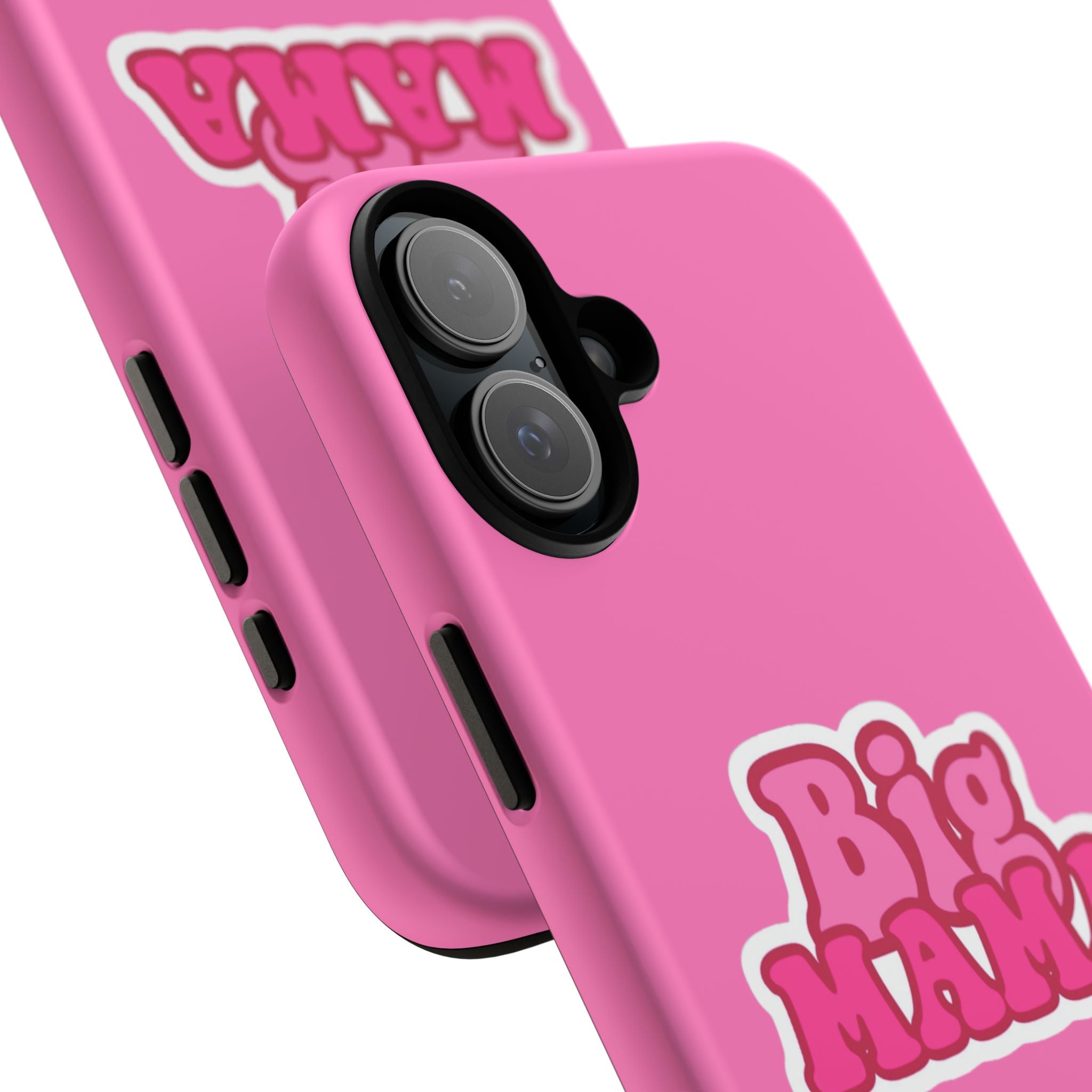 Big Mama Phone Case - Cute Pink Tough Case for Moms, Fun Gift for Mother's Day, Stylish Phone Cover, Unique Smartphone Accessory