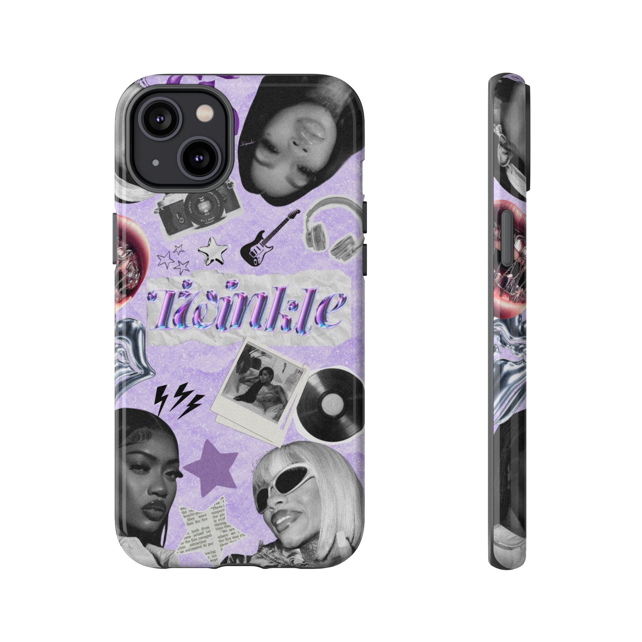Trendy Phone Case with Retro Design, Cool Phone Cover for Music Lovers, Unique Gift for Teens, Birthday Gift, Stylish Accessories