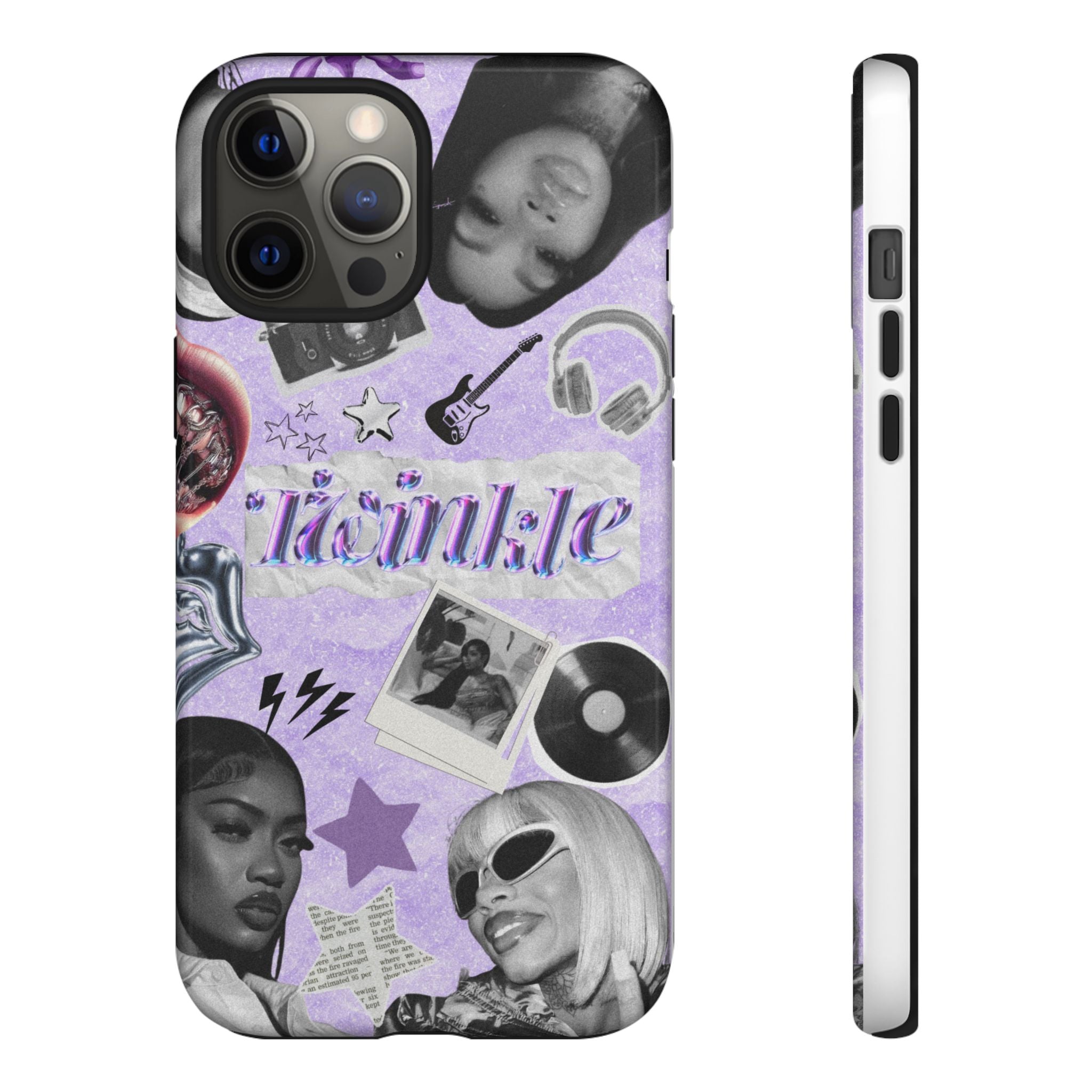 Trendy Phone Case with Retro Design, Cool Phone Cover for Music Lovers, Unique Gift for Teens, Birthday Gift, Stylish Accessories