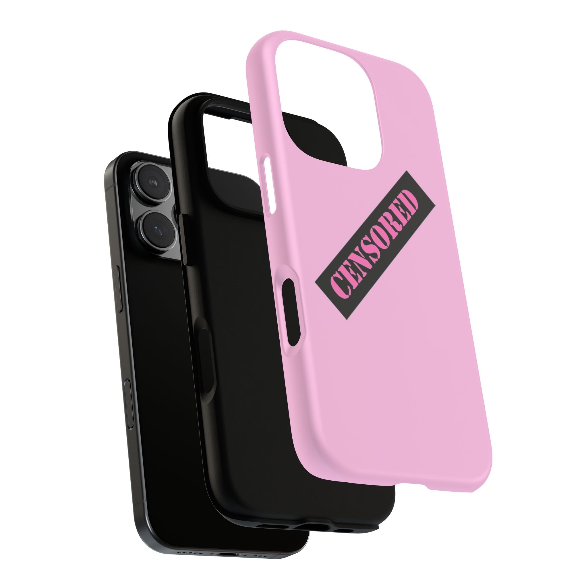 Censored Phone Case - Tough Cases, Cute Phone Cover, Unique Gift, Funny Phone Accessories, Trendy Tech Gear