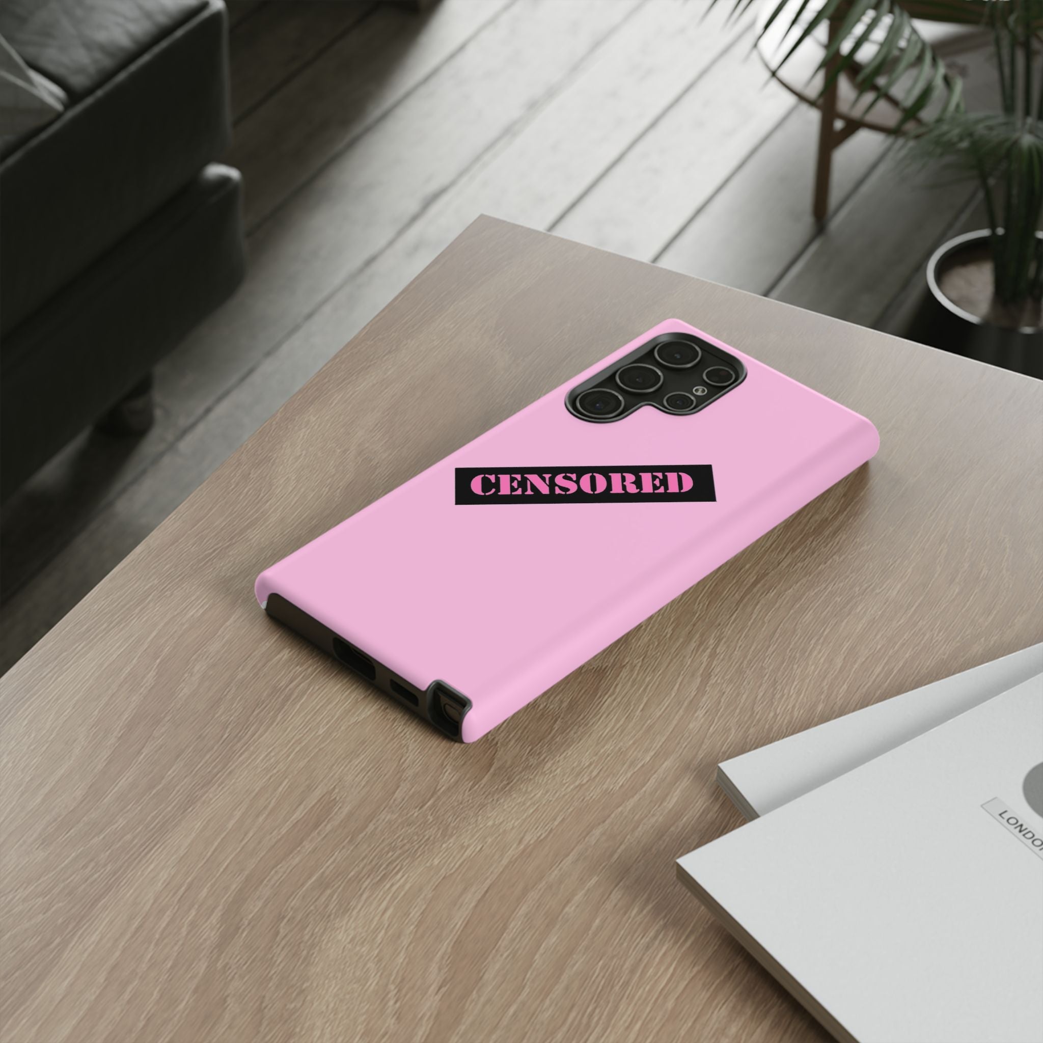 Censored Phone Case - Tough Cases, Cute Phone Cover, Unique Gift, Funny Phone Accessories, Trendy Tech Gear