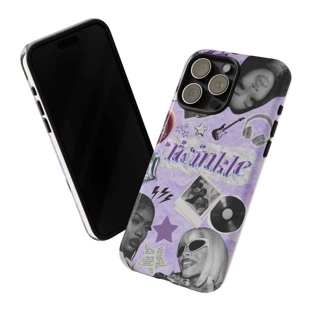 Trendy Phone Case with Retro Design, Cool Phone Cover for Music Lovers, Unique Gift for Teens, Birthday Gift, Stylish Accessories