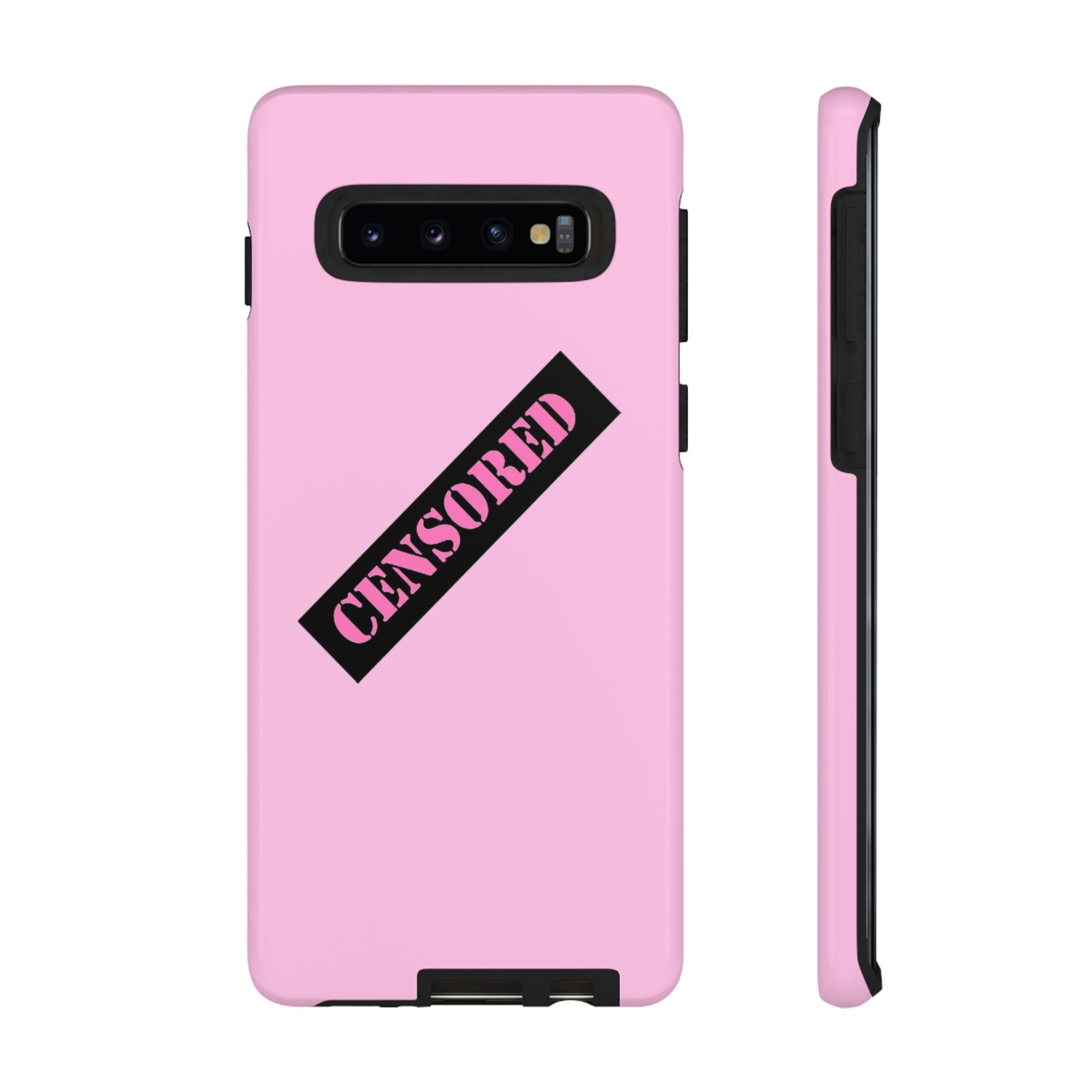 Censored Phone Case - Tough Cases, Cute Phone Cover, Unique Gift, Funny Phone Accessories, Trendy Tech Gear