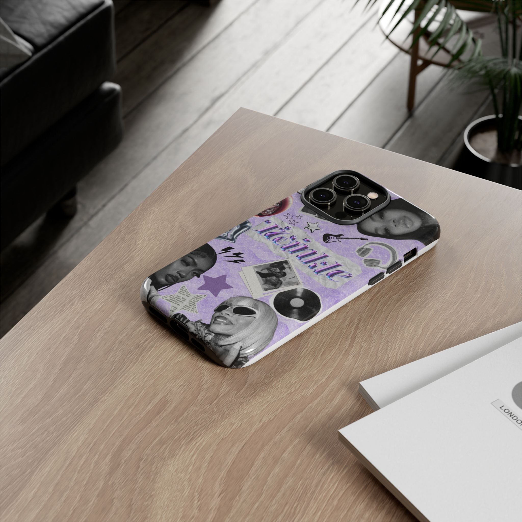 Trendy Phone Case with Retro Design, Cool Phone Cover for Music Lovers, Unique Gift for Teens, Birthday Gift, Stylish Accessories