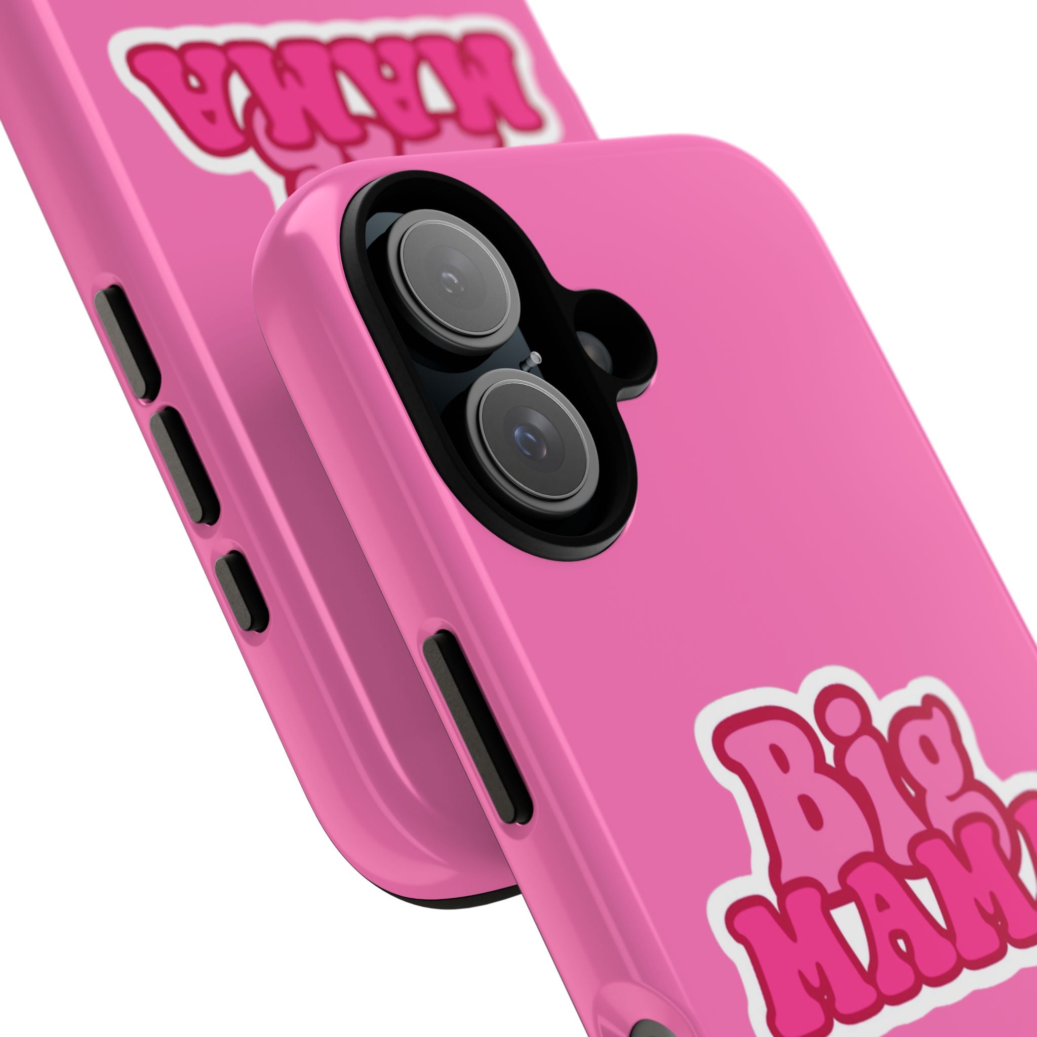 Big Mama Phone Case - Cute Pink Tough Case for Moms, Fun Gift for Mother's Day, Stylish Phone Cover, Unique Smartphone Accessory