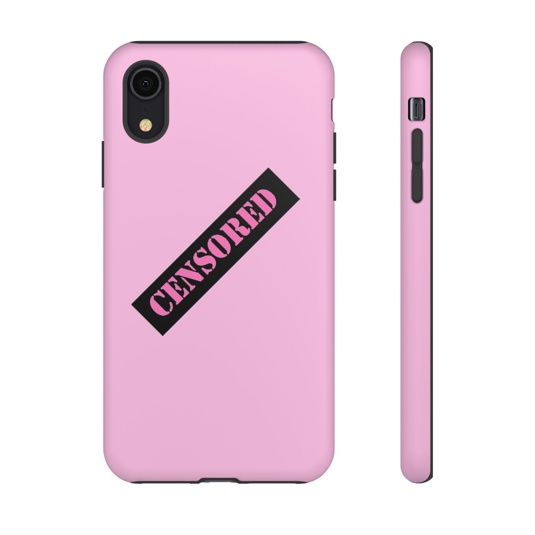 Censored Phone Case - Tough Cases, Cute Phone Cover, Unique Gift, Funny Phone Accessories, Trendy Tech Gear
