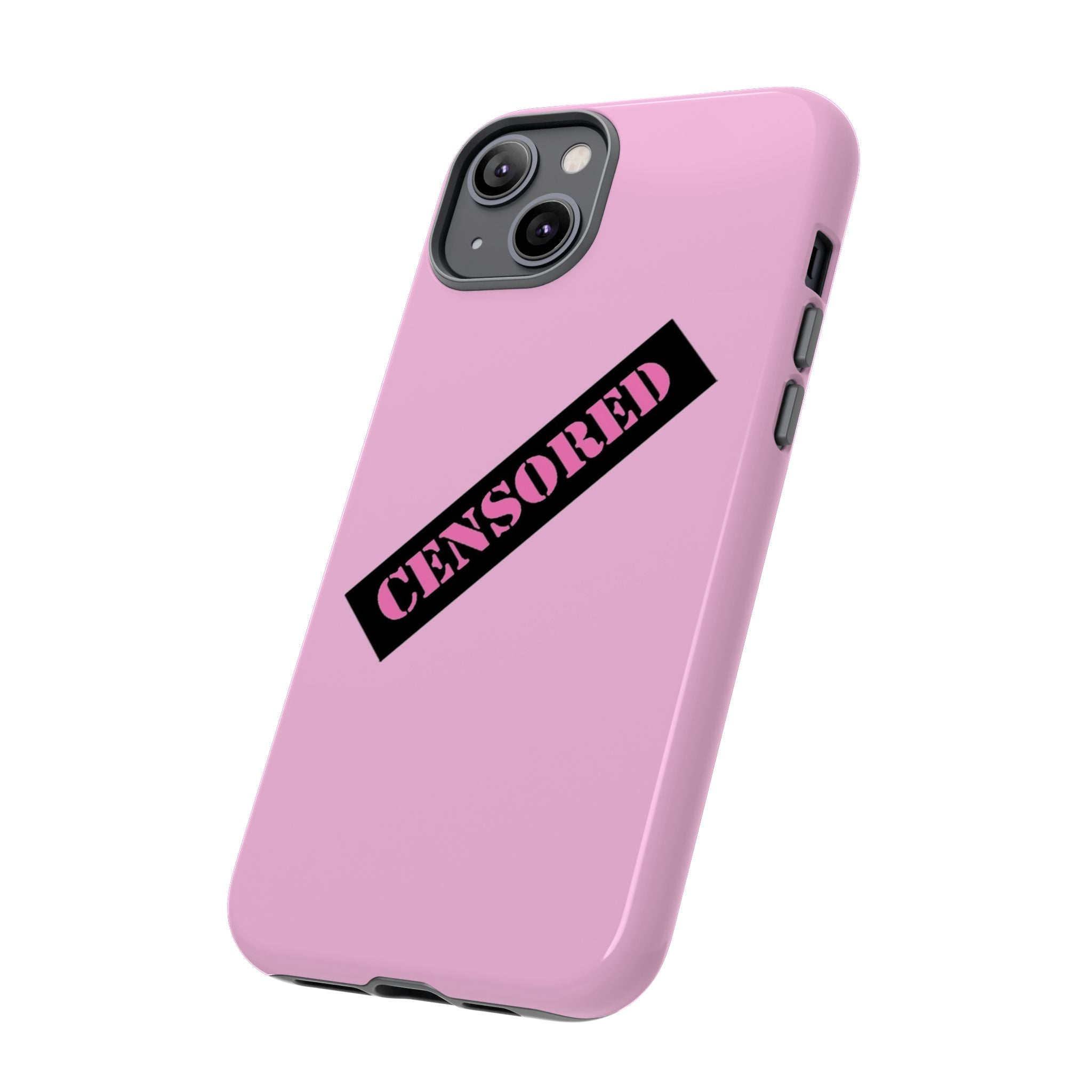Censored Phone Case - Tough Cases, Cute Phone Cover, Unique Gift, Funny Phone Accessories, Trendy Tech Gear