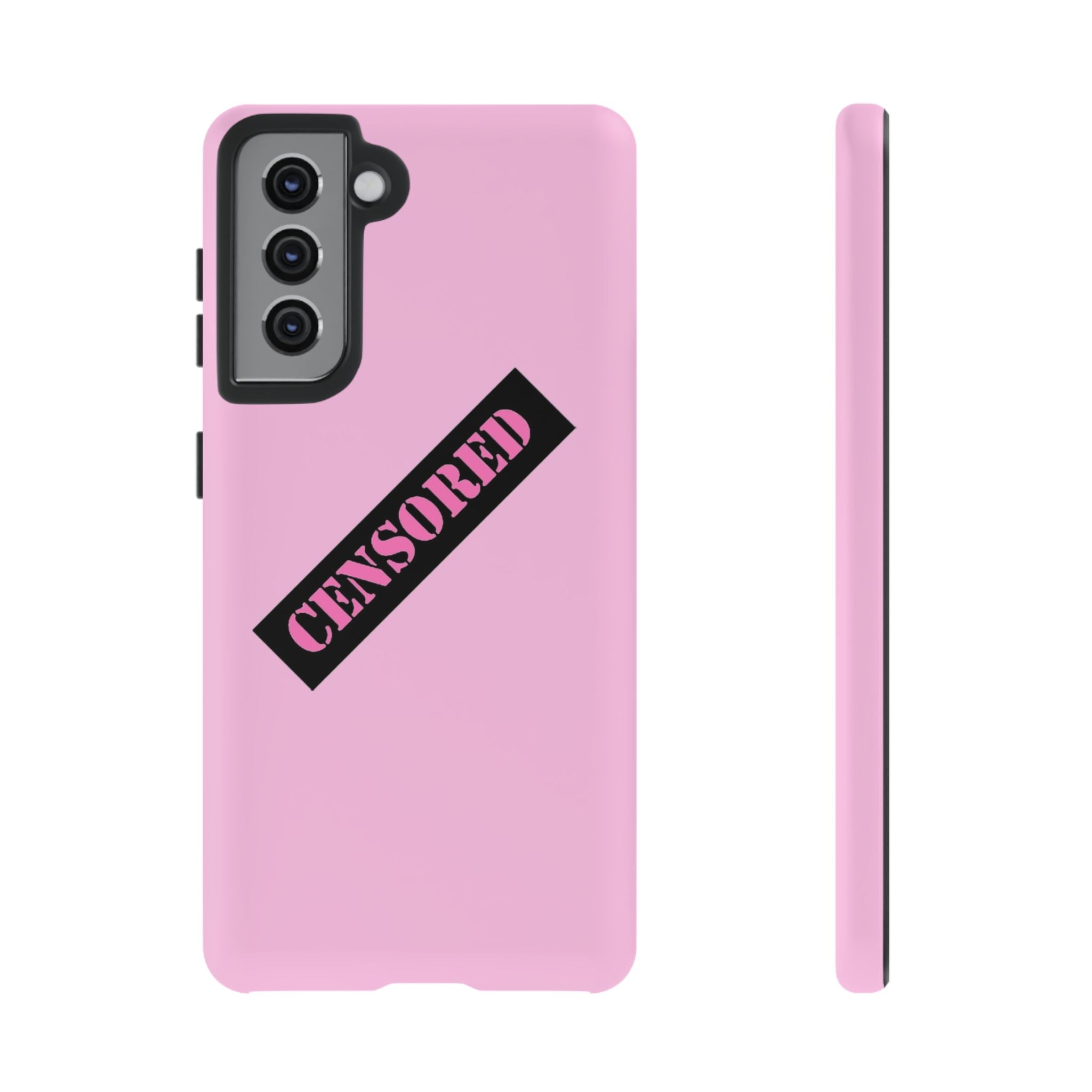 Censored Phone Case - Tough Cases, Cute Phone Cover, Unique Gift, Funny Phone Accessories, Trendy Tech Gear