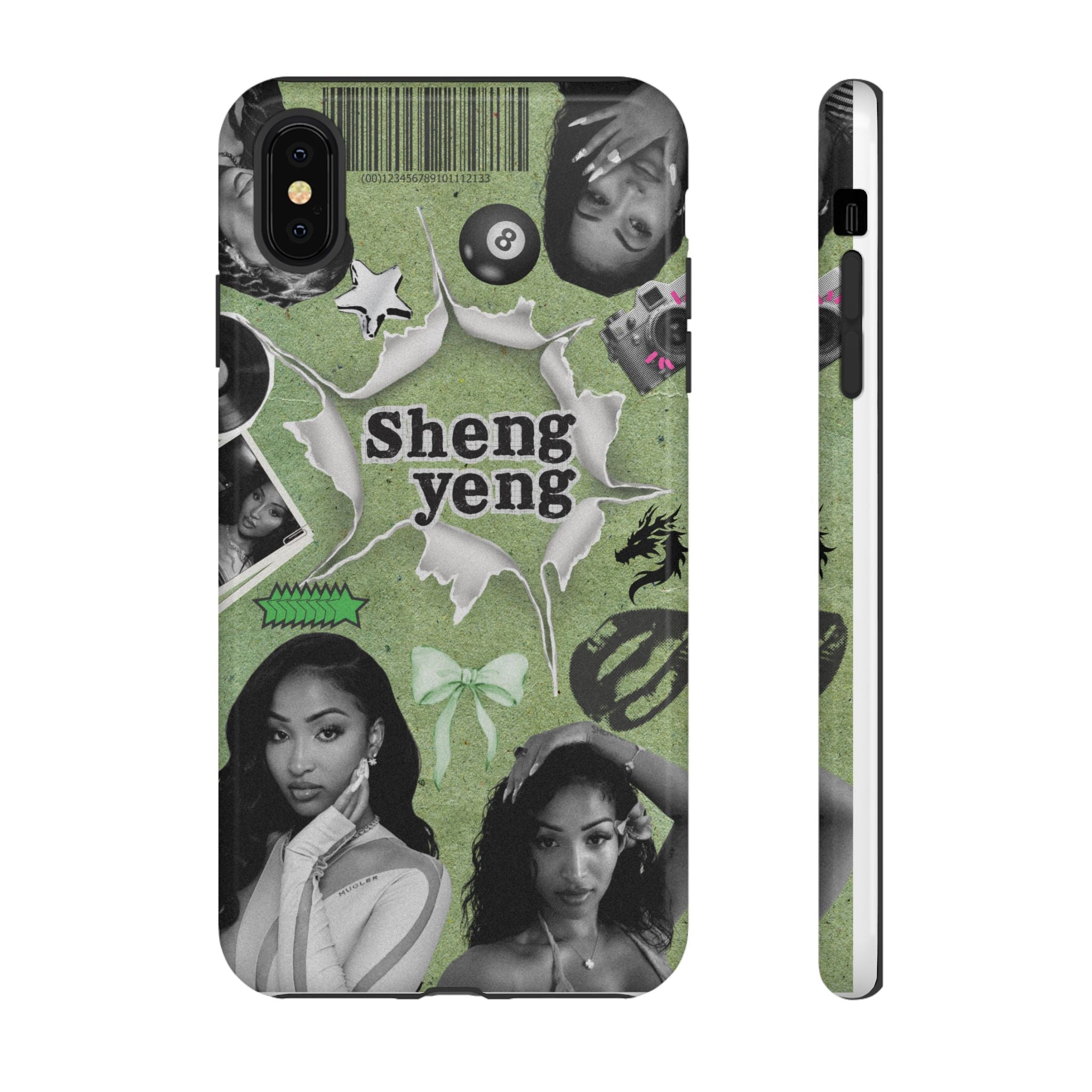 Trendy Phone Case with Unique Black and Green Design, Artistic Phone Cover, Customizable Phone Shell, Vintage Style Case, Gift for [...]
