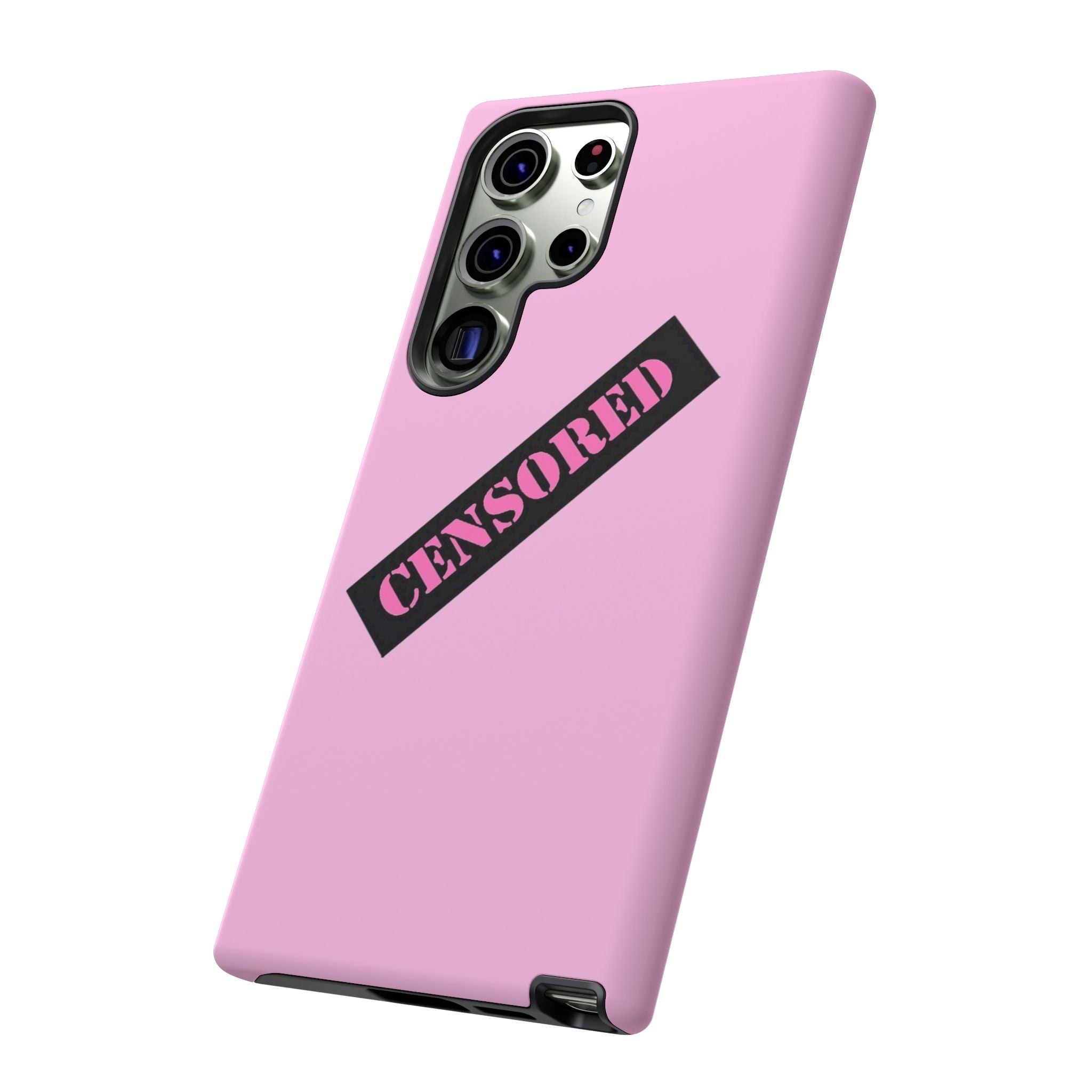Censored Phone Case - Tough Cases, Cute Phone Cover, Unique Gift, Funny Phone Accessories, Trendy Tech Gear