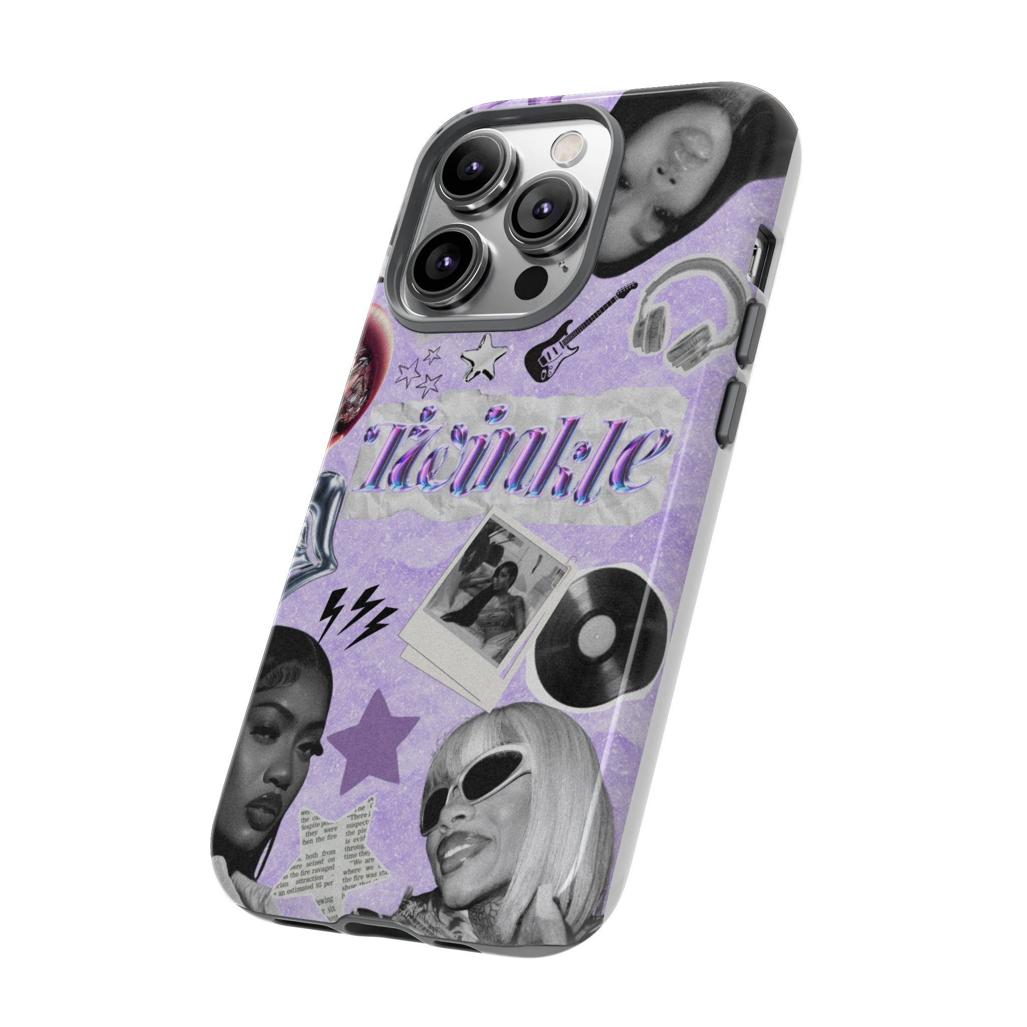 Trendy Phone Case with Retro Design, Cool Phone Cover for Music Lovers, Unique Gift for Teens, Birthday Gift, Stylish Accessories