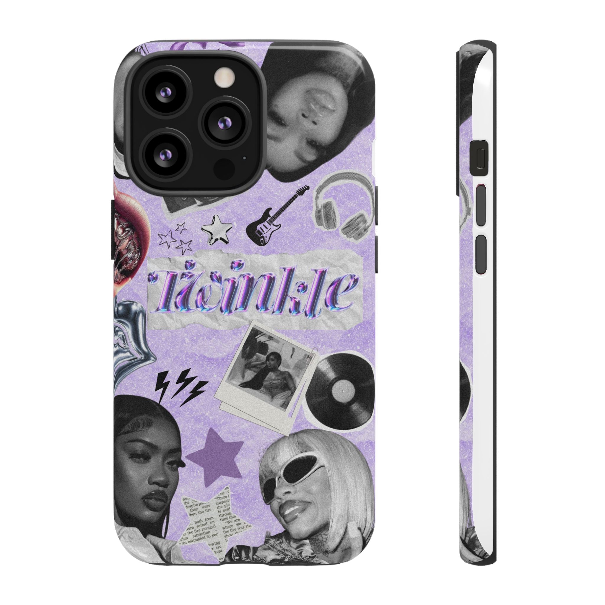Trendy Phone Case with Retro Design, Cool Phone Cover for Music Lovers, Unique Gift for Teens, Birthday Gift, Stylish Accessories