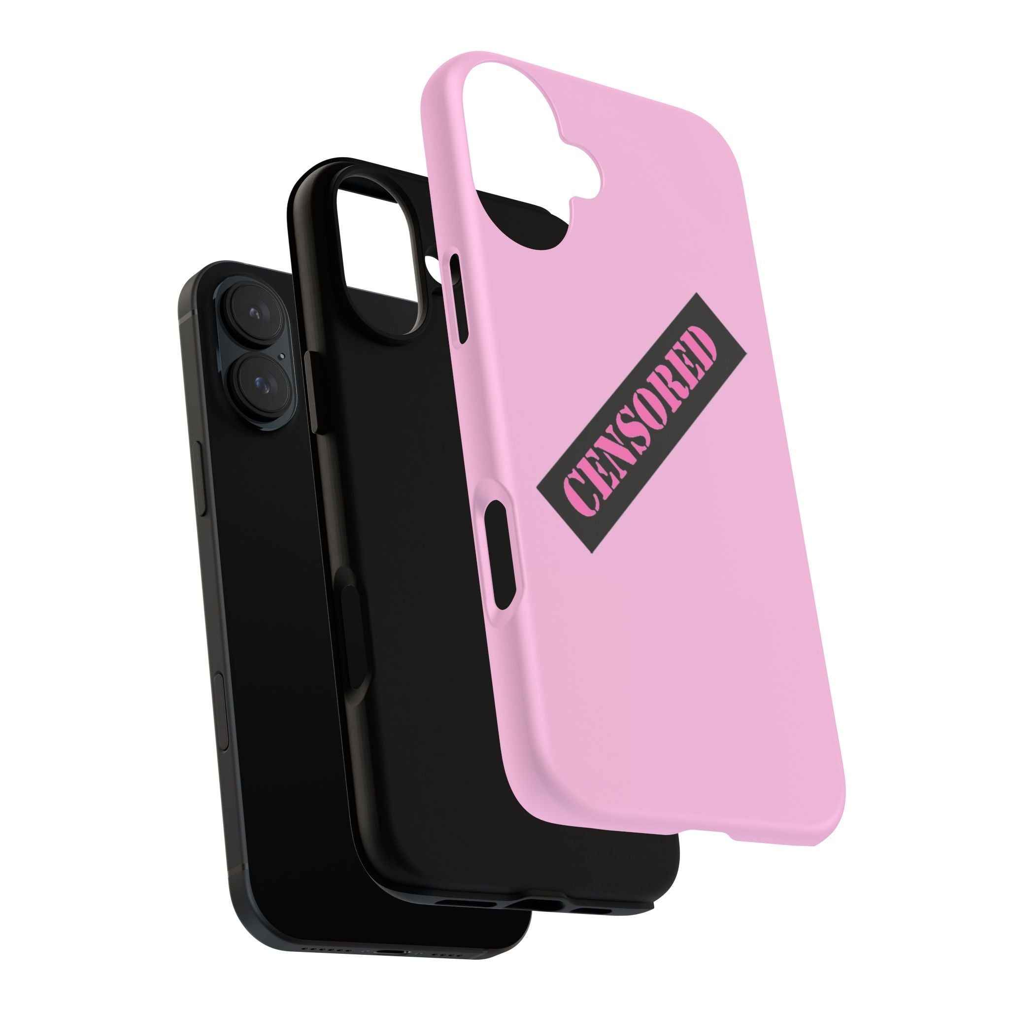 Censored Phone Case - Tough Cases, Cute Phone Cover, Unique Gift, Funny Phone Accessories, Trendy Tech Gear