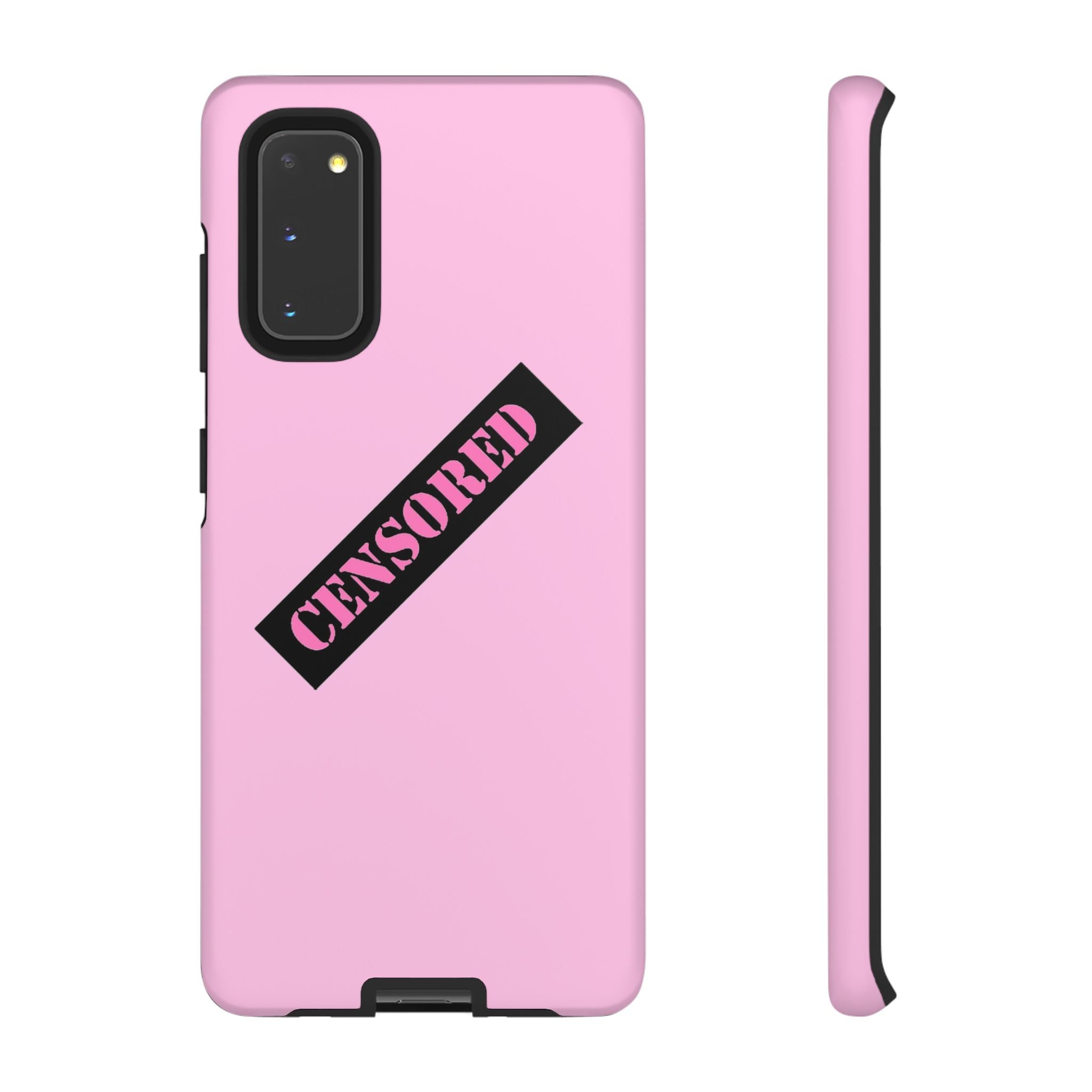 Censored Phone Case - Tough Cases, Cute Phone Cover, Unique Gift, Funny Phone Accessories, Trendy Tech Gear