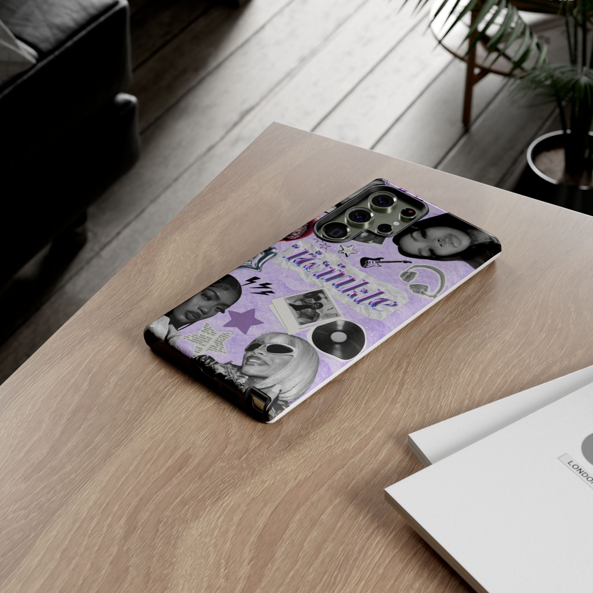 Trendy Phone Case with Retro Design, Cool Phone Cover for Music Lovers, Unique Gift for Teens, Birthday Gift, Stylish Accessories