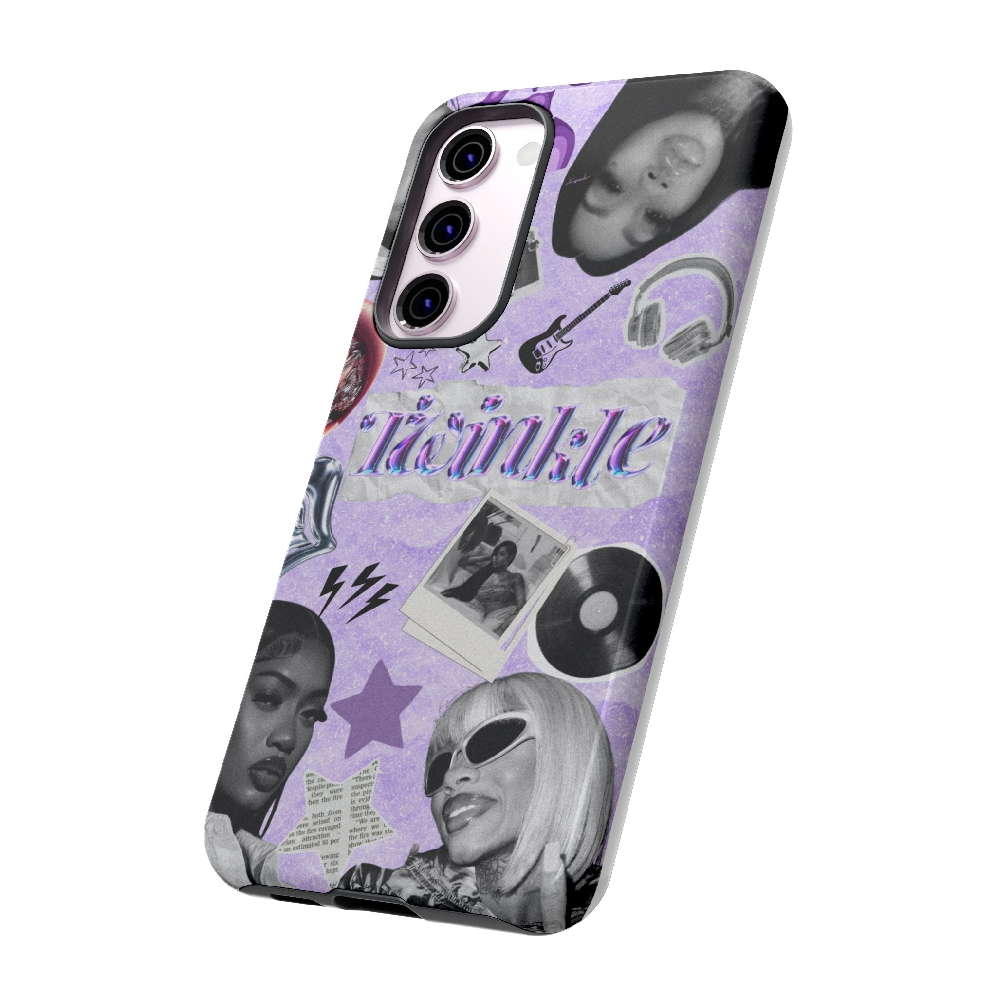 Trendy Phone Case with Retro Design, Cool Phone Cover for Music Lovers, Unique Gift for Teens, Birthday Gift, Stylish Accessories