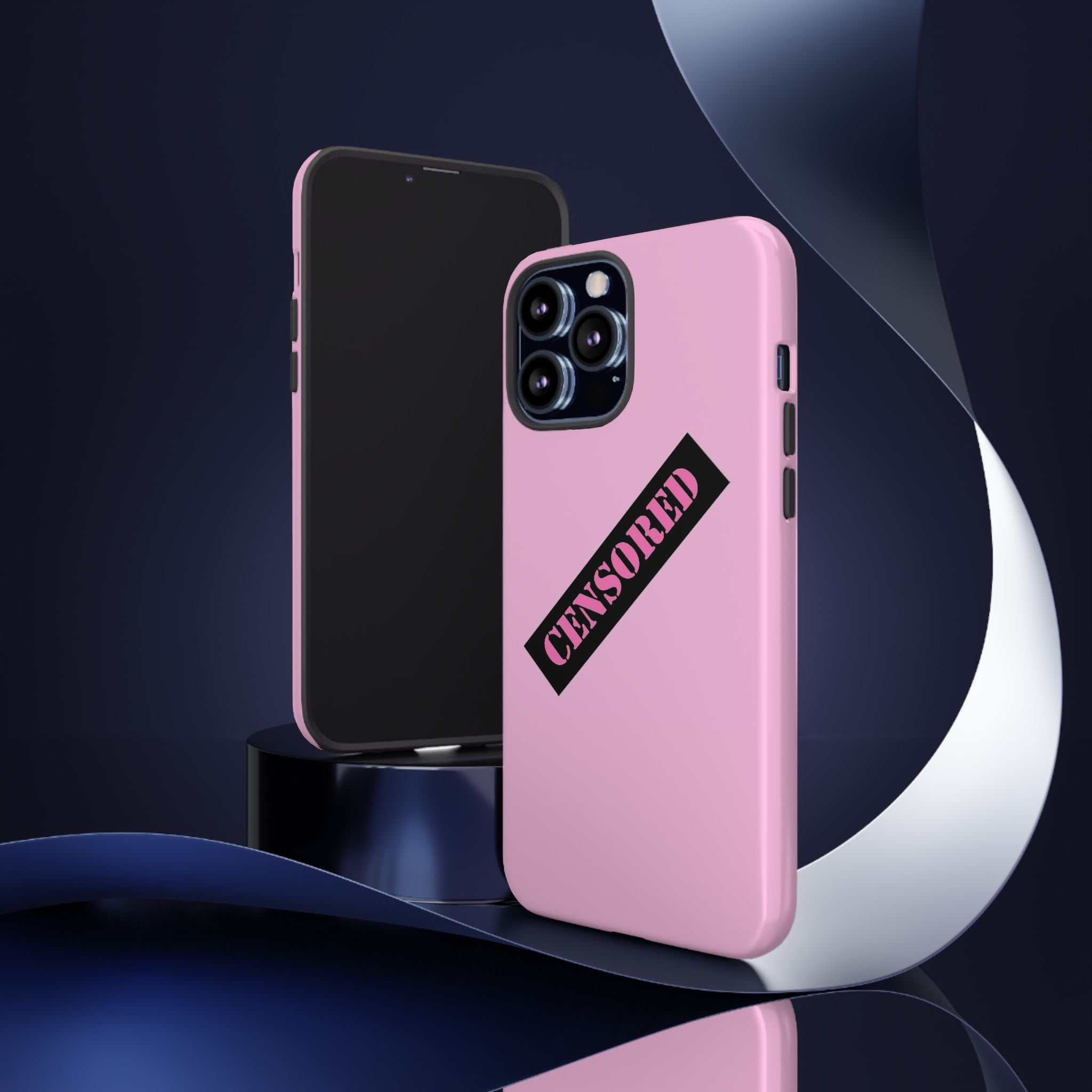 Censored Phone Case - Tough Cases, Cute Phone Cover, Unique Gift, Funny Phone Accessories, Trendy Tech Gear