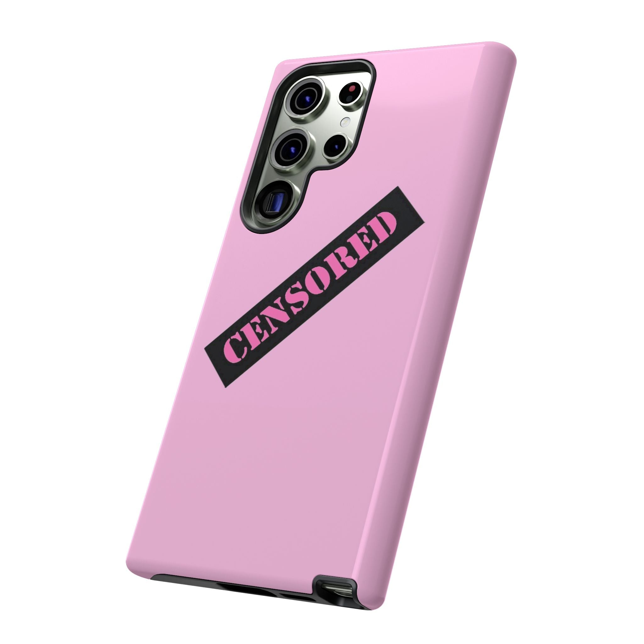Censored Phone Case - Tough Cases, Cute Phone Cover, Unique Gift, Funny Phone Accessories, Trendy Tech Gear