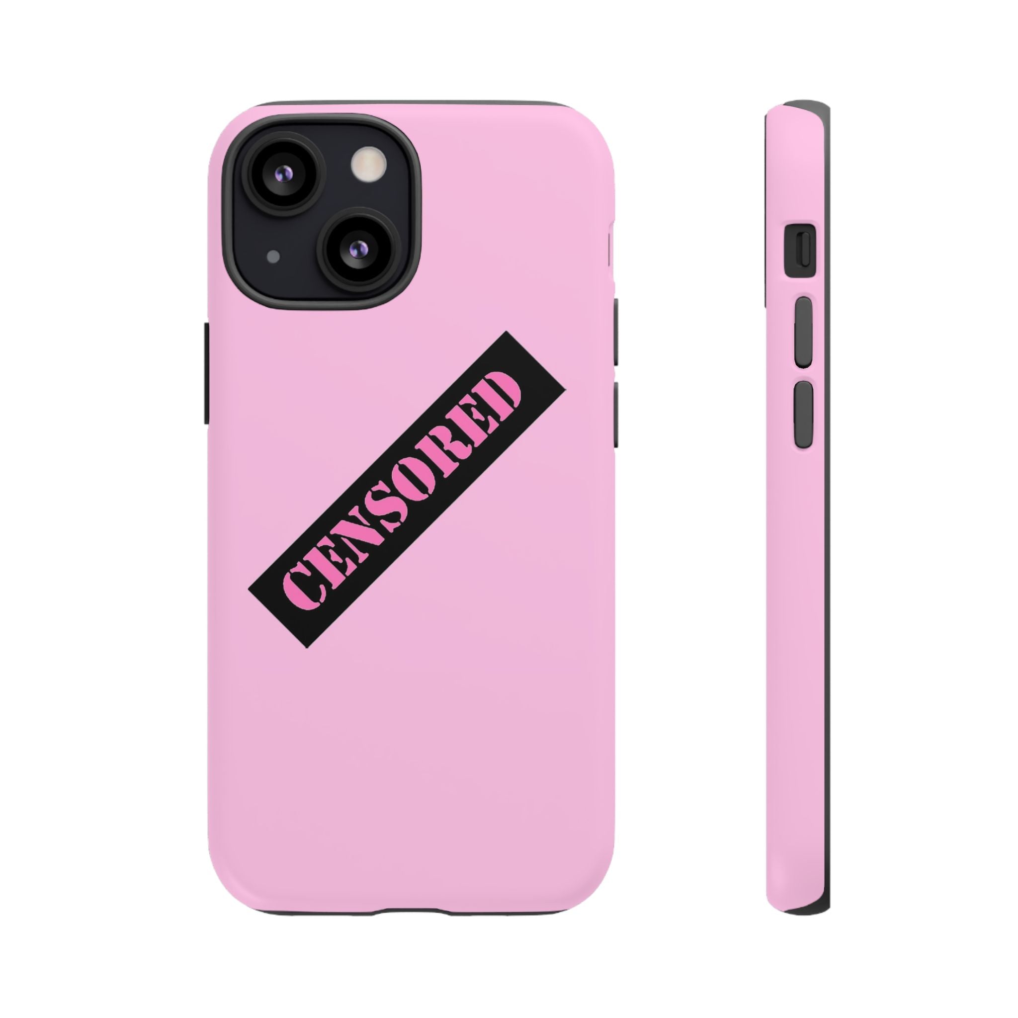 Censored Phone Case - Tough Cases, Cute Phone Cover, Unique Gift, Funny Phone Accessories, Trendy Tech Gear