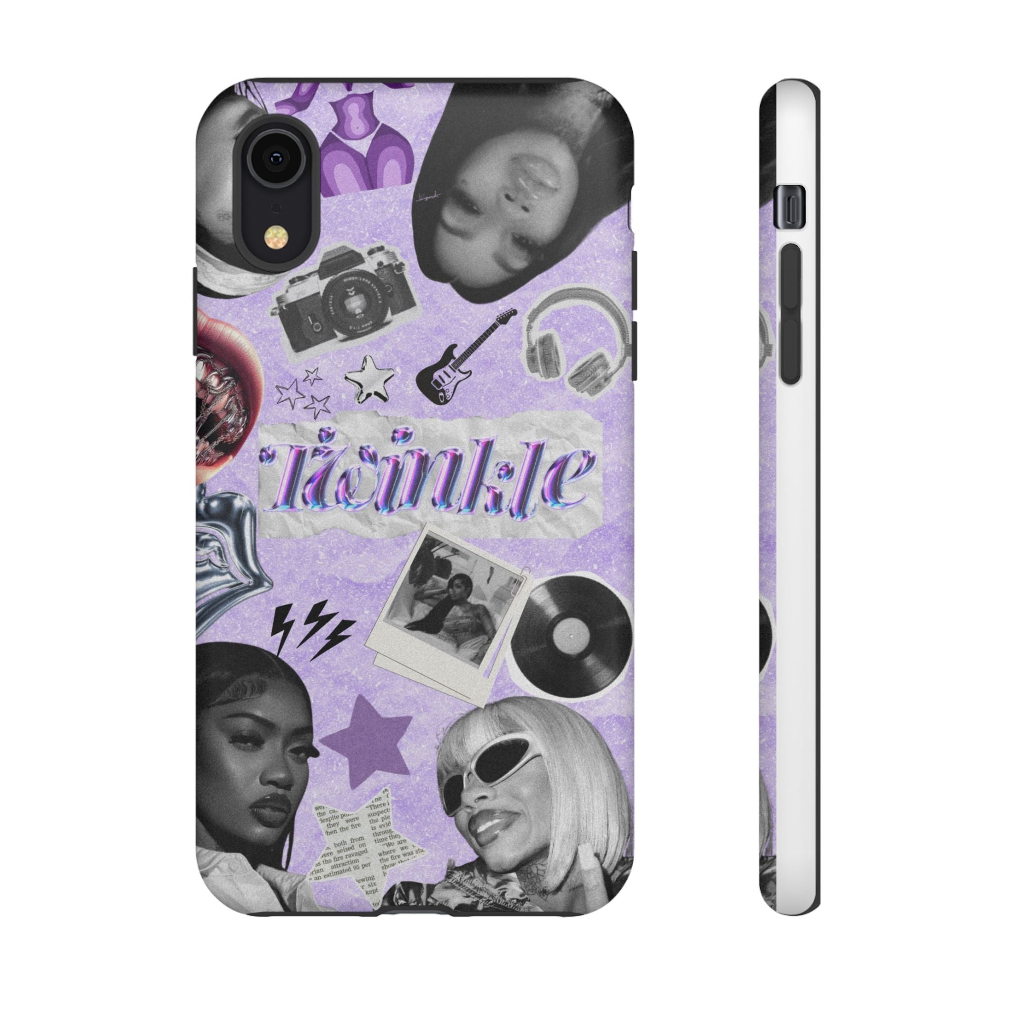 Trendy Phone Case with Retro Design, Cool Phone Cover for Music Lovers, Unique Gift for Teens, Birthday Gift, Stylish Accessories