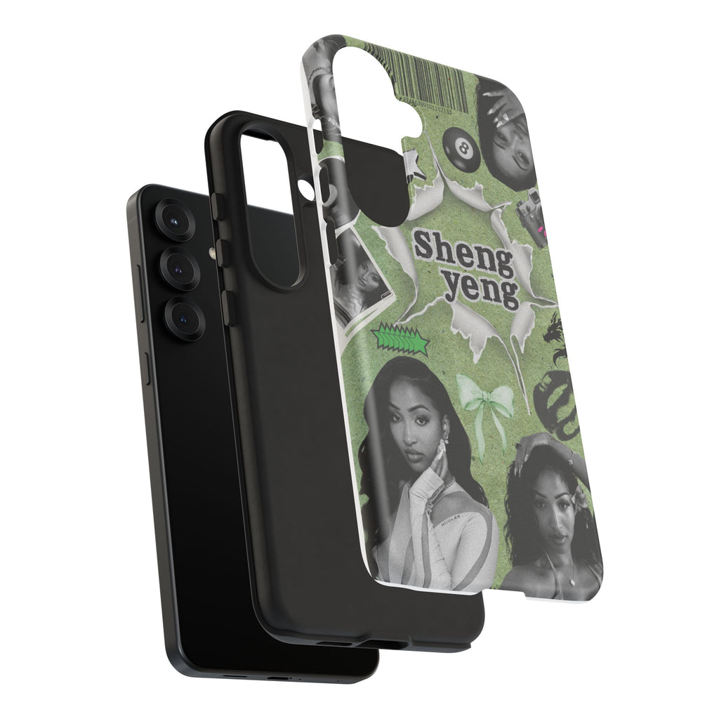 Trendy Phone Case with Unique Black and Green Design, Artistic Phone Cover, Customizable Phone Shell, Vintage Style Case, Gift for [...]