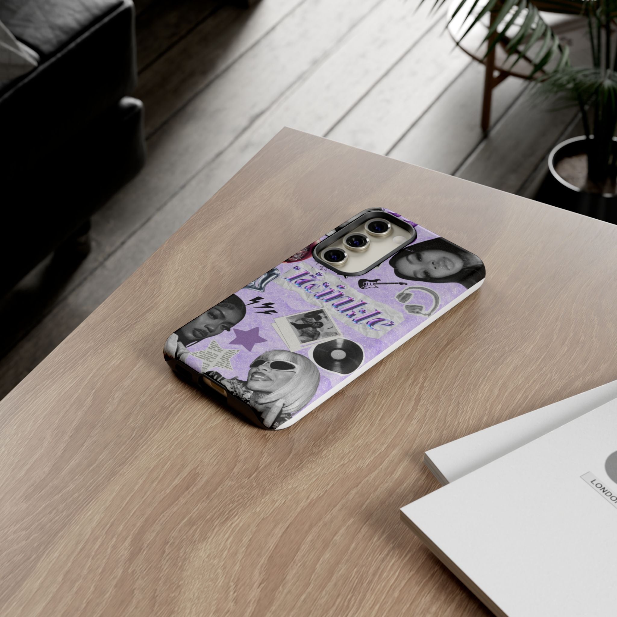 Trendy Phone Case with Retro Design, Cool Phone Cover for Music Lovers, Unique Gift for Teens, Birthday Gift, Stylish Accessories