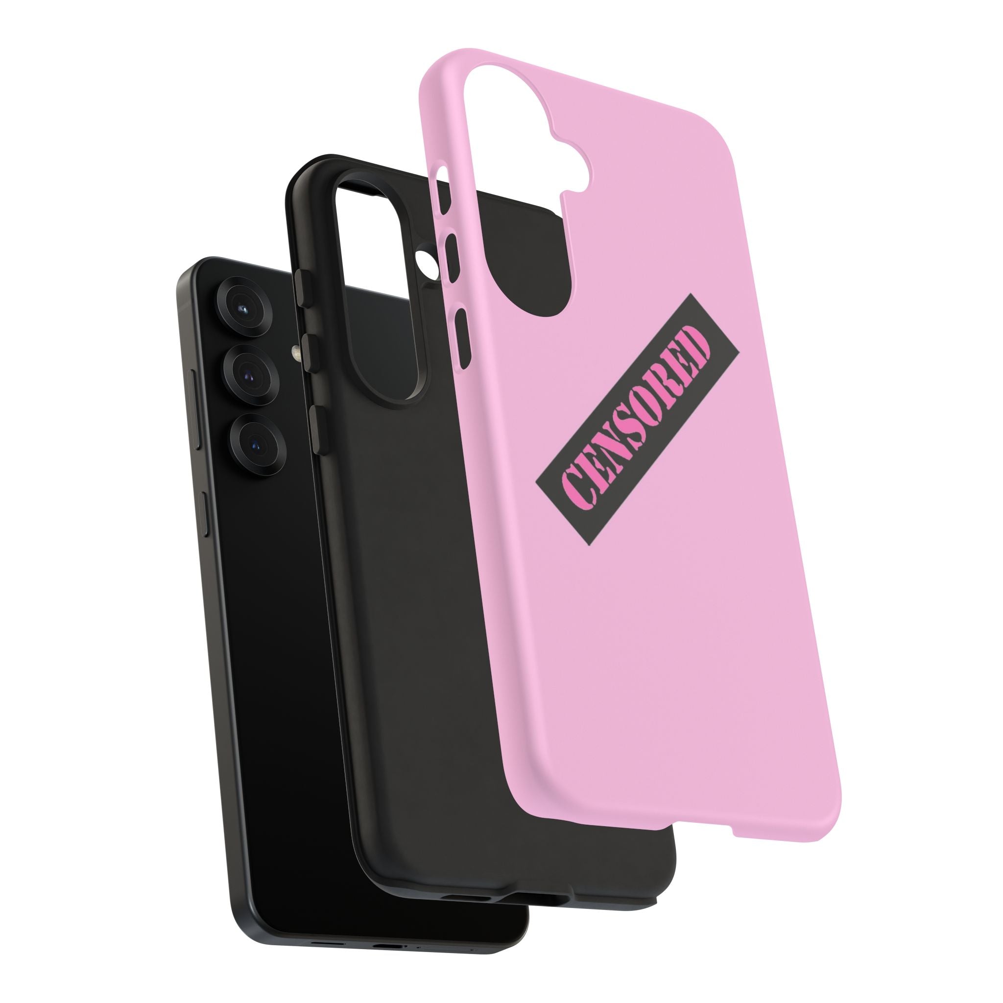 Censored Phone Case - Tough Cases, Cute Phone Cover, Unique Gift, Funny Phone Accessories, Trendy Tech Gear