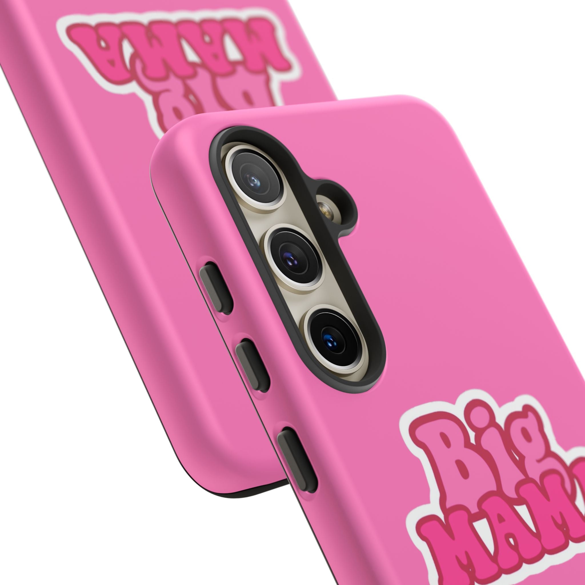 Big Mama Phone Case - Cute Pink Tough Case for Moms, Fun Gift for Mother's Day, Stylish Phone Cover, Unique Smartphone Accessory