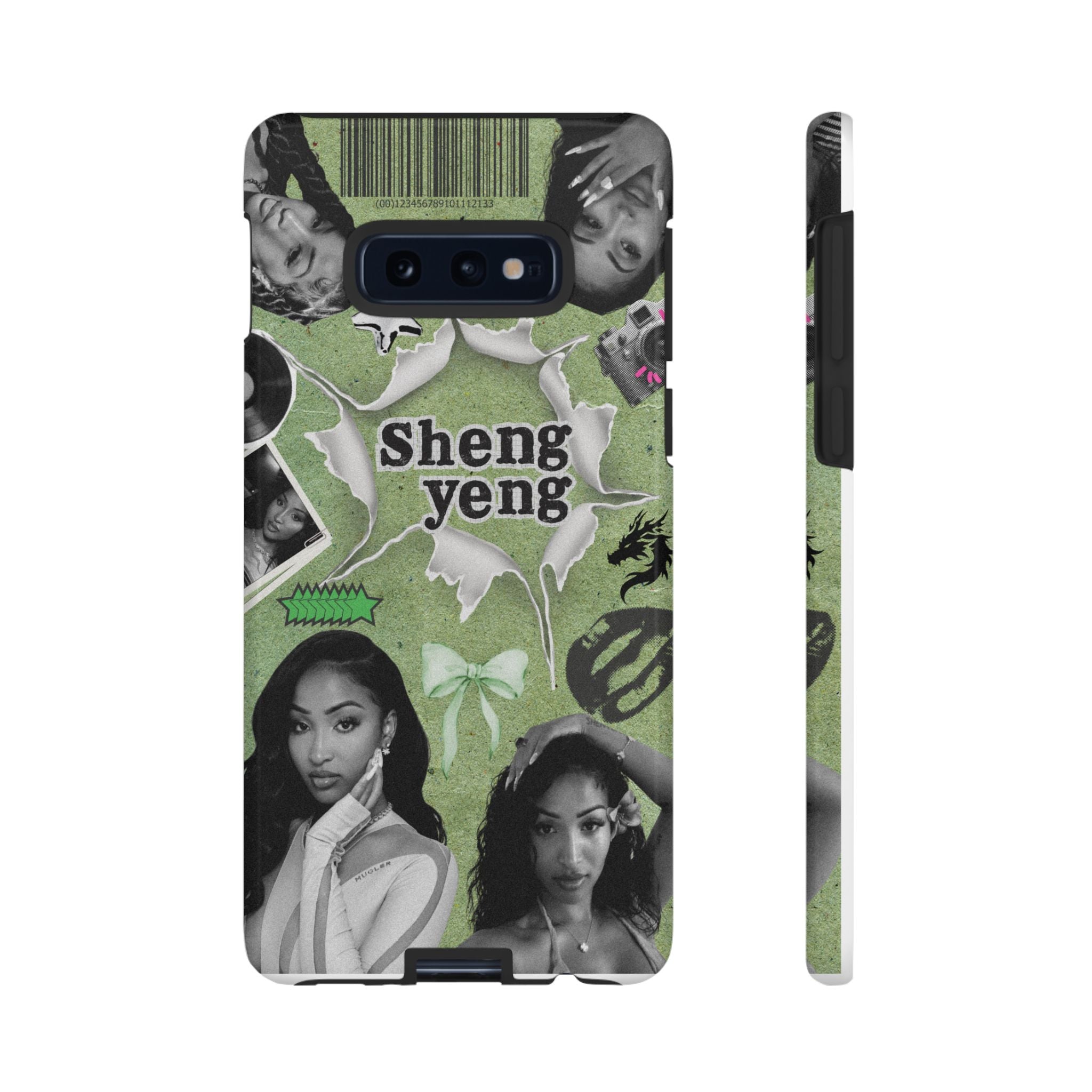 Trendy Phone Case with Unique Black and Green Design, Artistic Phone Cover, Customizable Phone Shell, Vintage Style Case, Gift for [...]