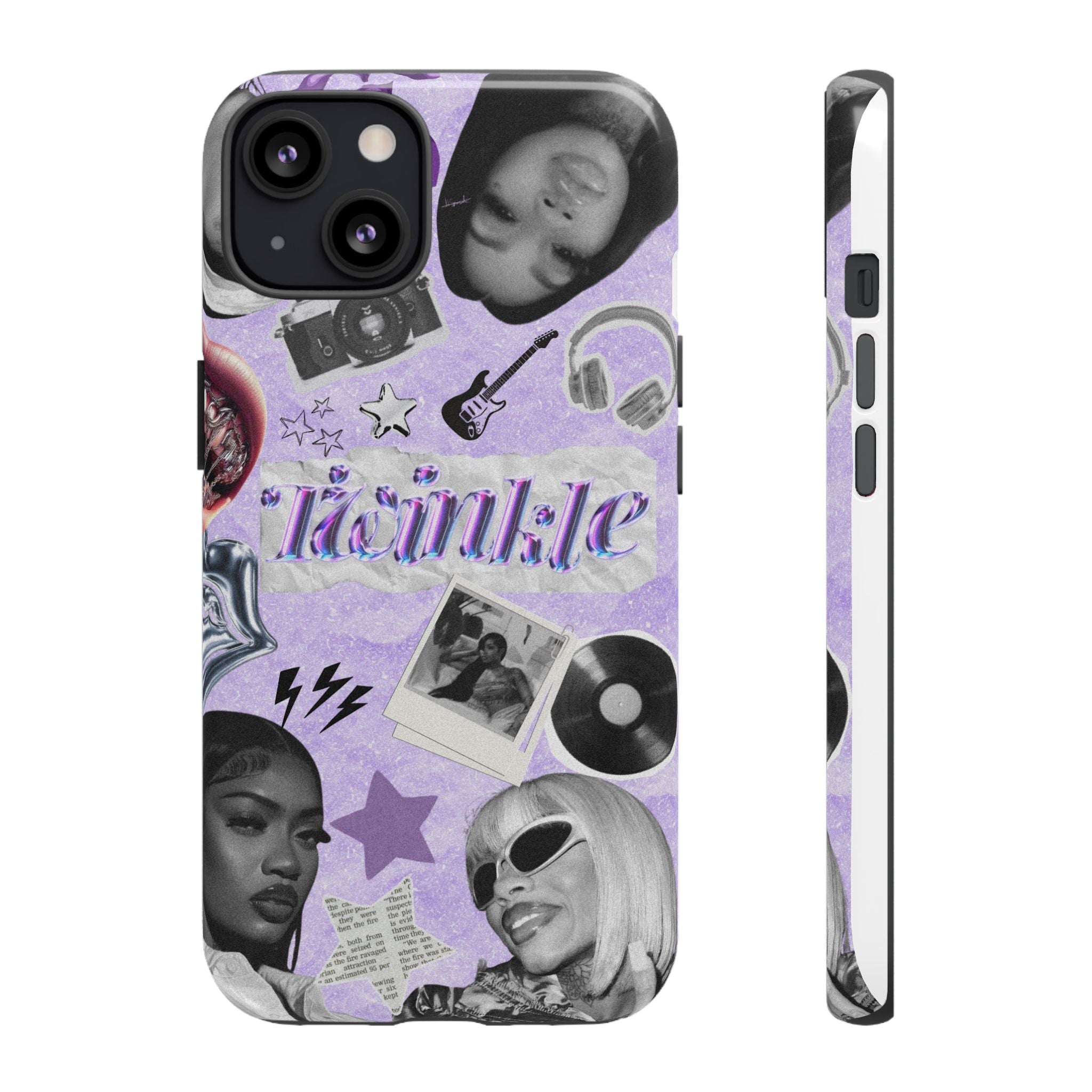 Trendy Phone Case with Retro Design, Cool Phone Cover for Music Lovers, Unique Gift for Teens, Birthday Gift, Stylish Accessories