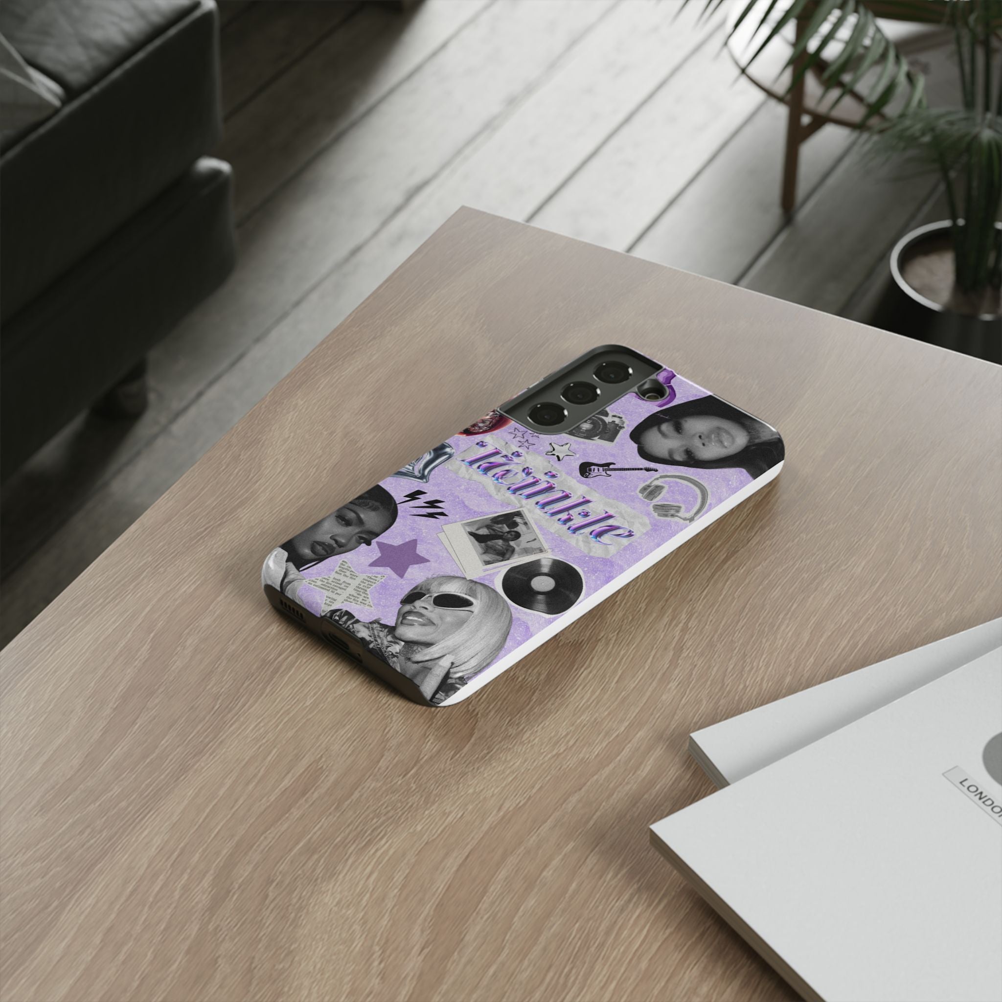 Trendy Phone Case with Retro Design, Cool Phone Cover for Music Lovers, Unique Gift for Teens, Birthday Gift, Stylish Accessories