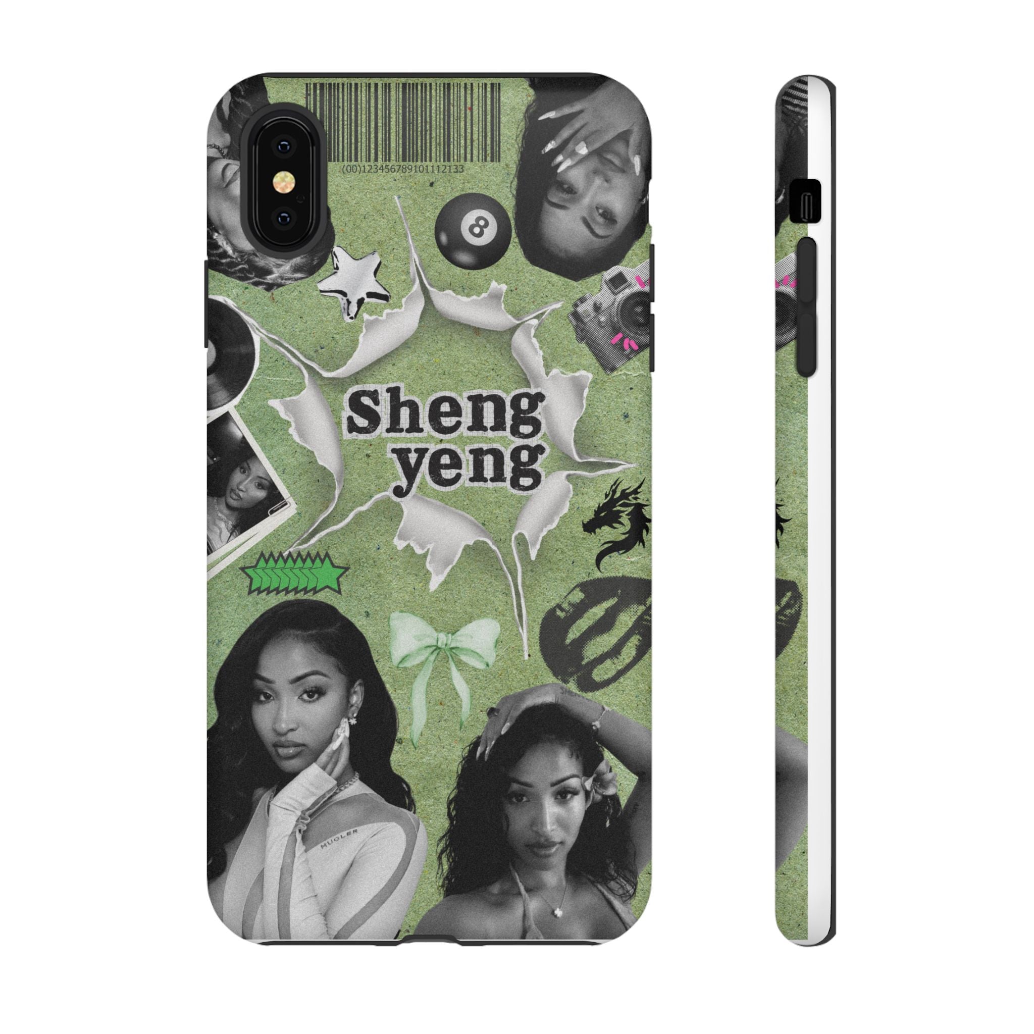 Trendy Phone Case with Unique Black and Green Design, Artistic Phone Cover, Customizable Phone Shell, Vintage Style Case, Gift for [...]