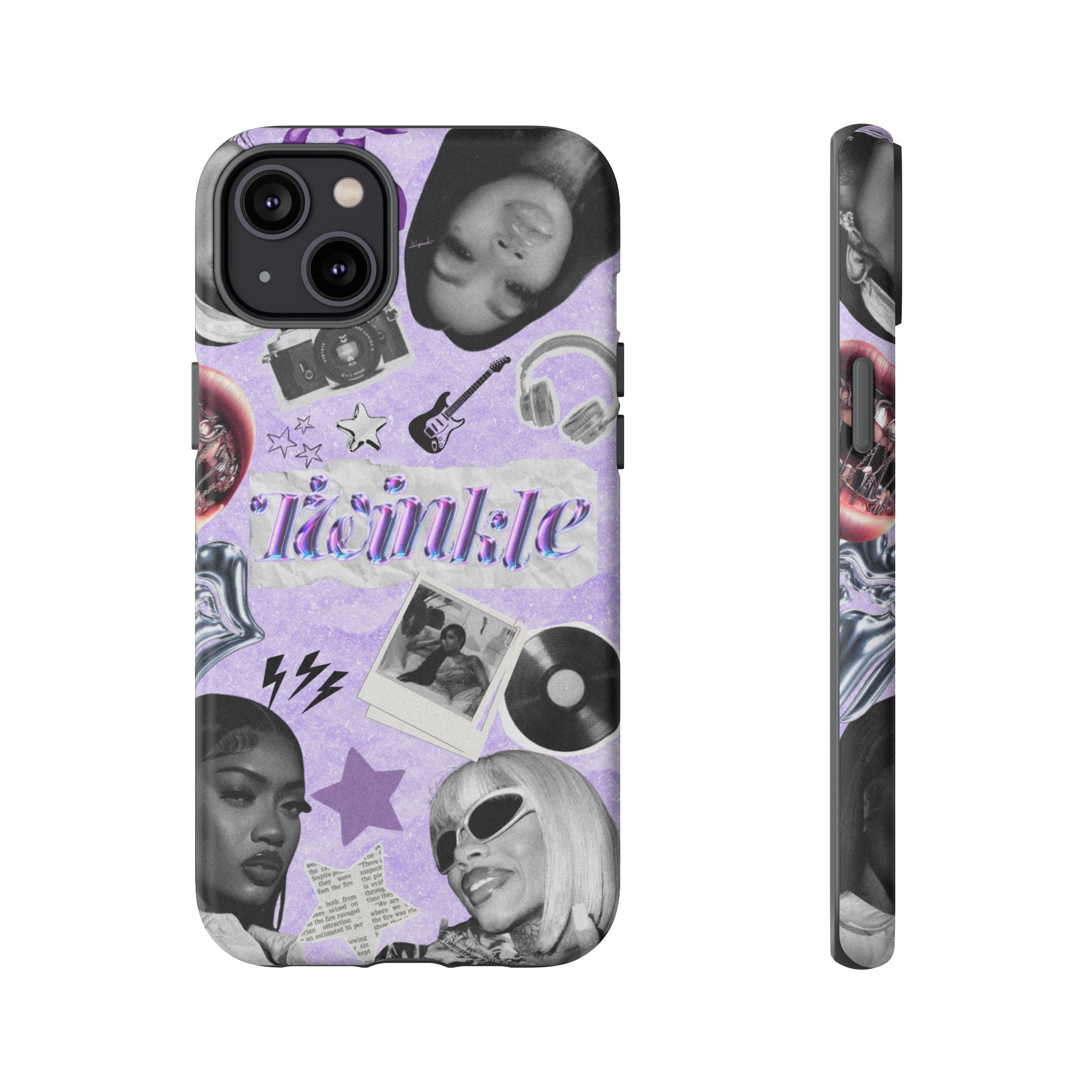 Trendy Phone Case with Retro Design, Cool Phone Cover for Music Lovers, Unique Gift for Teens, Birthday Gift, Stylish Accessories