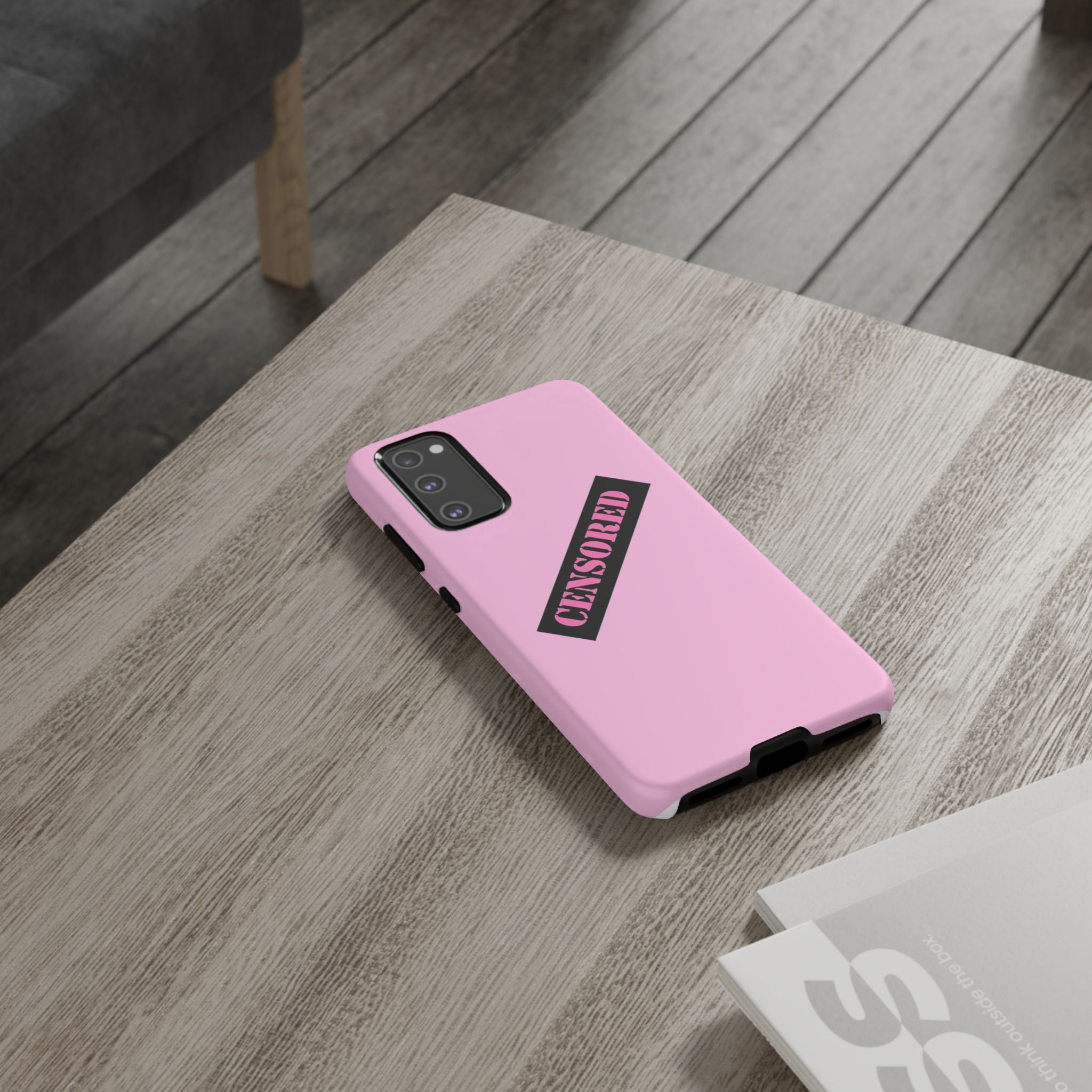 Censored Phone Case - Tough Cases, Cute Phone Cover, Unique Gift, Funny Phone Accessories, Trendy Tech Gear