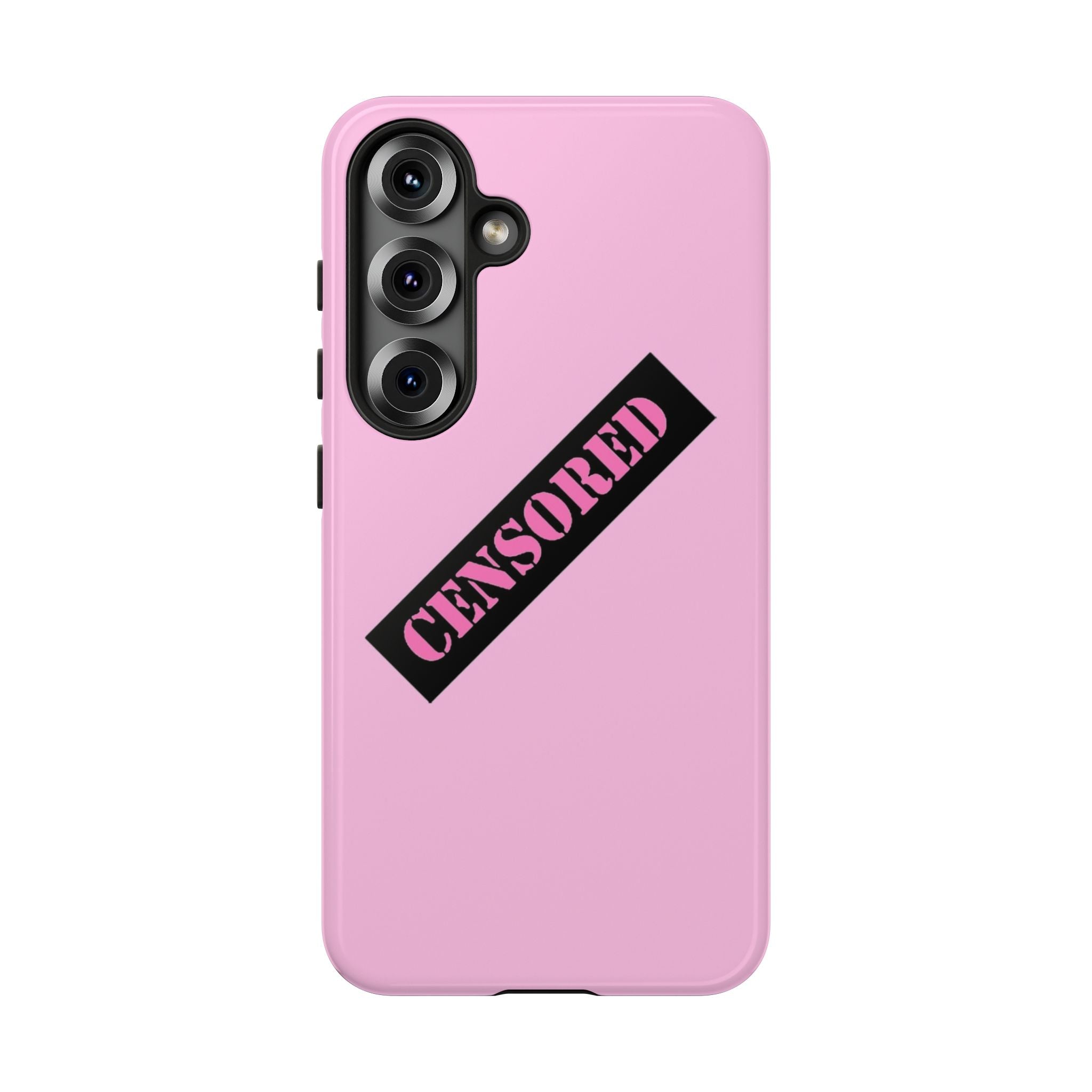Censored Phone Case - Tough Cases, Cute Phone Cover, Unique Gift, Funny Phone Accessories, Trendy Tech Gear