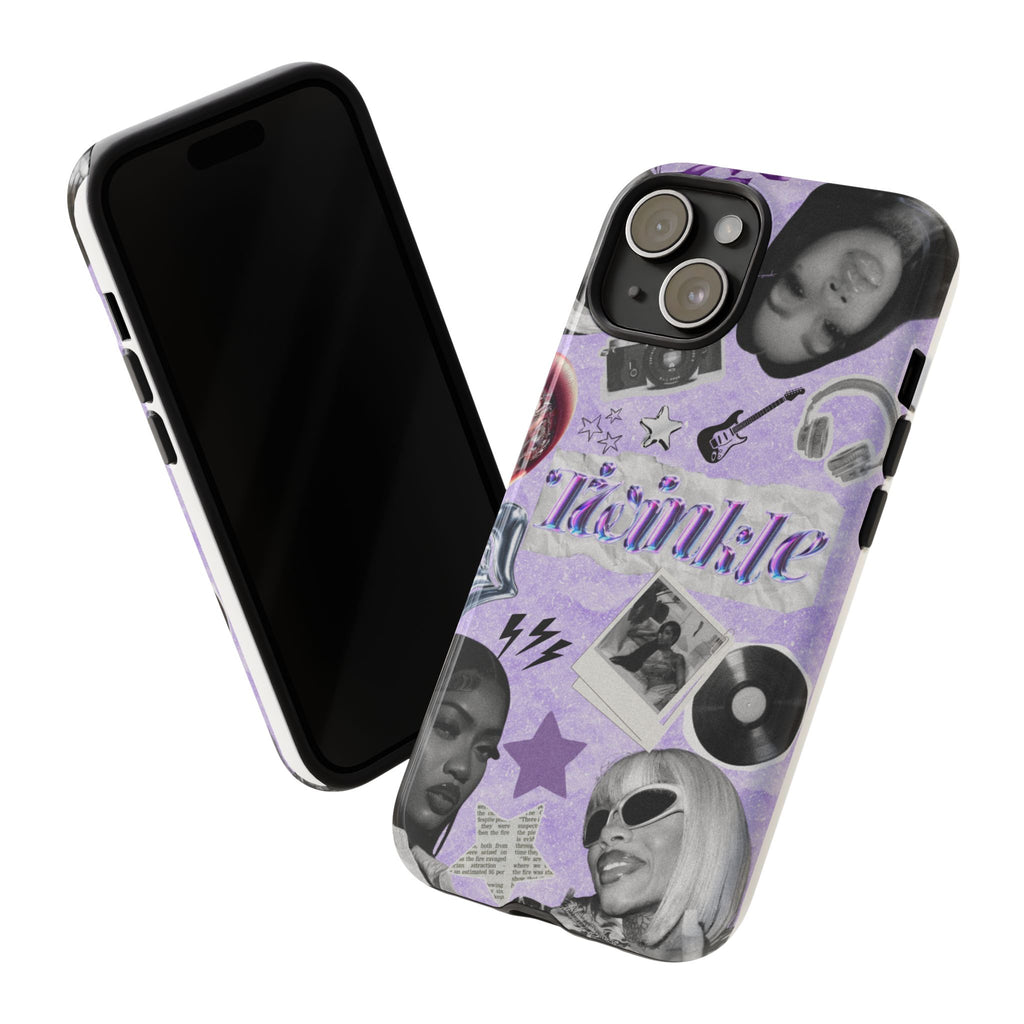 Trendy Phone Case with Retro Design, Cool Phone Cover for Music Lovers, Unique Gift for Teens, Birthday Gift, Stylish Accessories