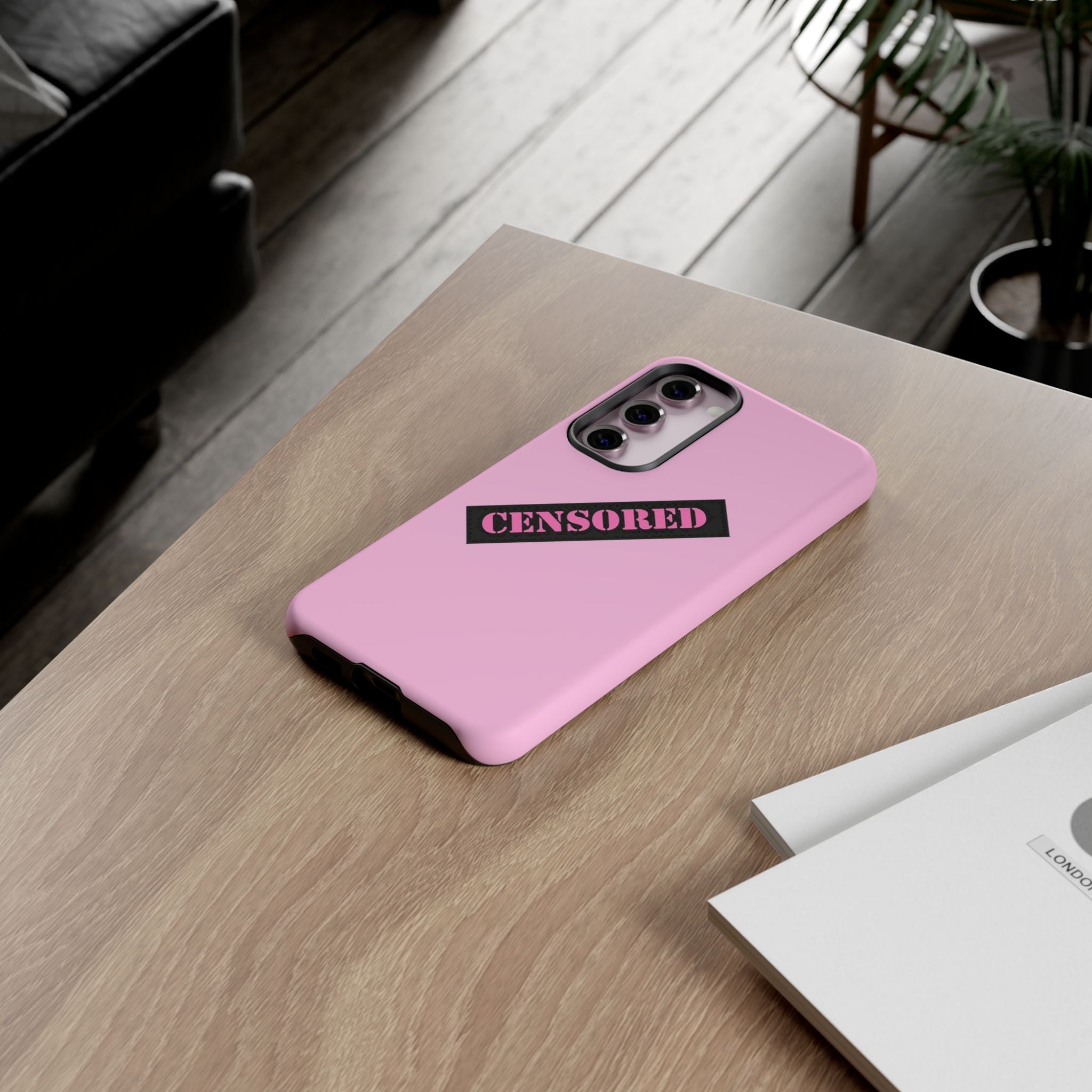 Censored Phone Case - Tough Cases, Cute Phone Cover, Unique Gift, Funny Phone Accessories, Trendy Tech Gear
