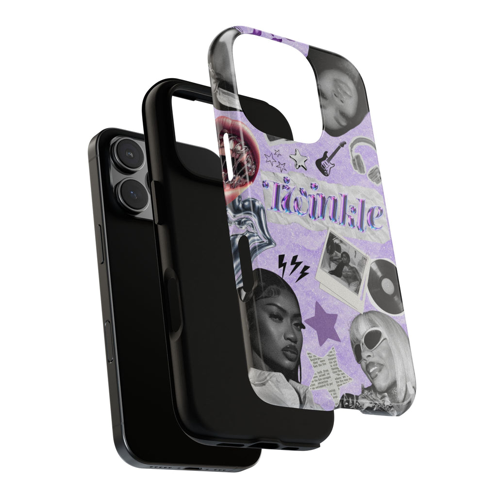 Trendy Phone Case with Retro Design, Cool Phone Cover for Music Lovers, Unique Gift for Teens, Birthday Gift, Stylish Accessories