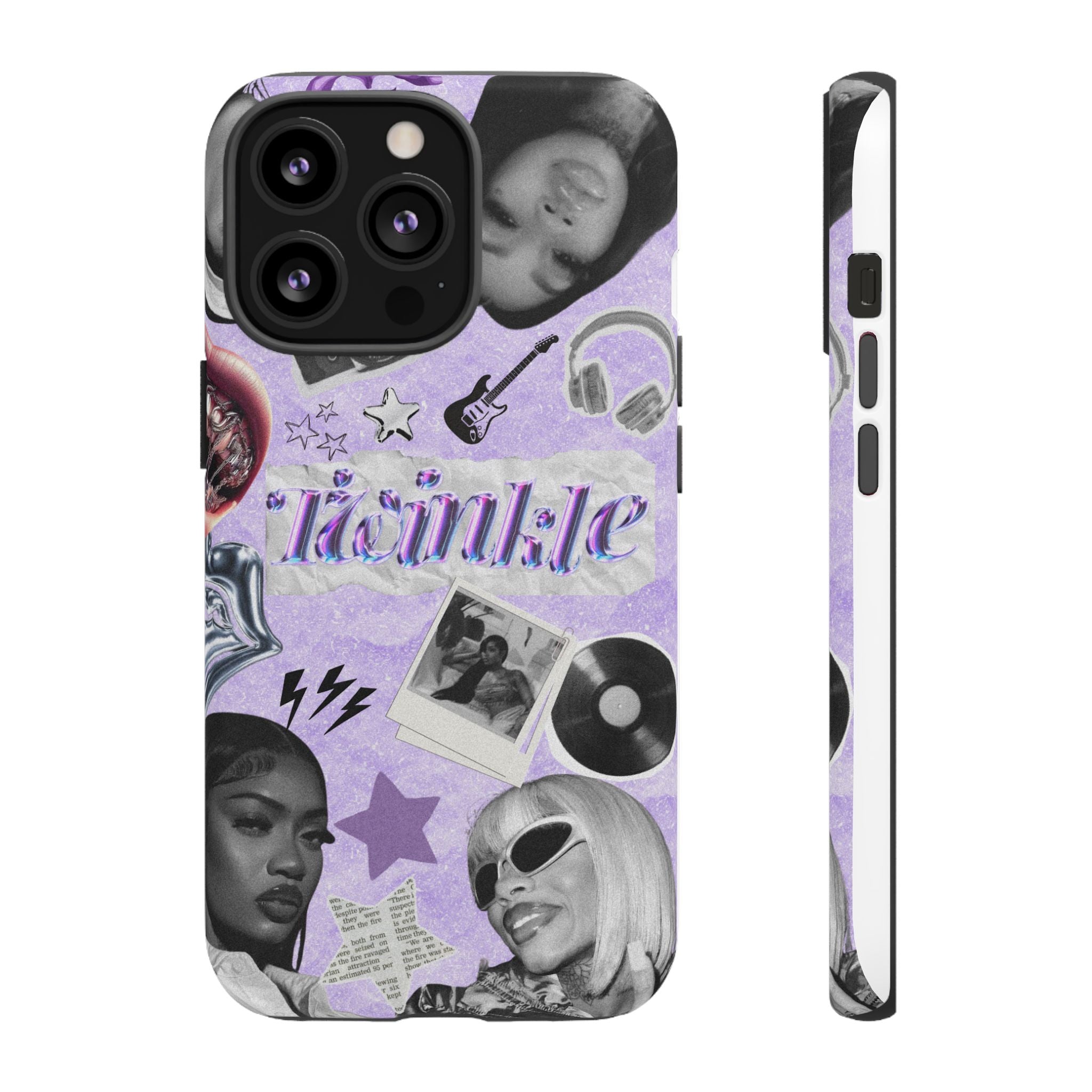 Trendy Phone Case with Retro Design, Cool Phone Cover for Music Lovers, Unique Gift for Teens, Birthday Gift, Stylish Accessories