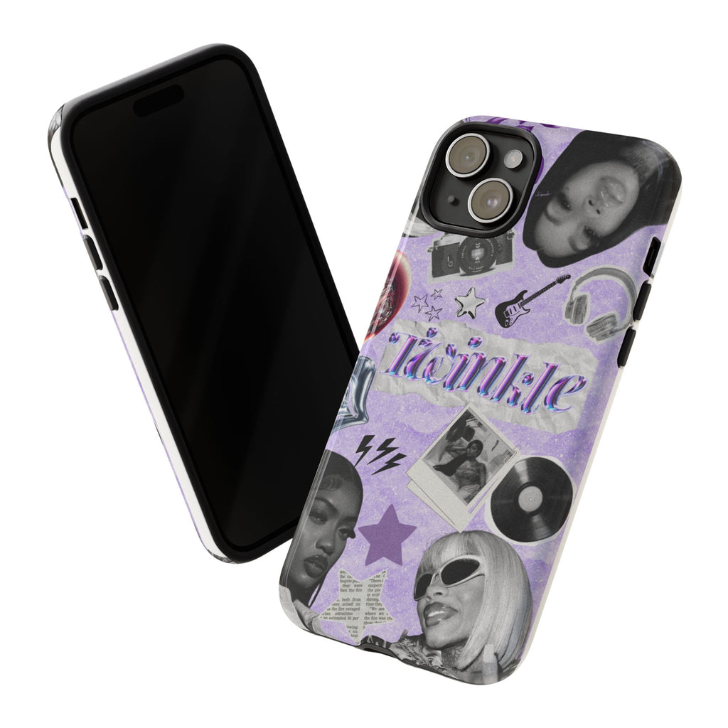 Trendy Phone Case with Retro Design, Cool Phone Cover for Music Lovers, Unique Gift for Teens, Birthday Gift, Stylish Accessories