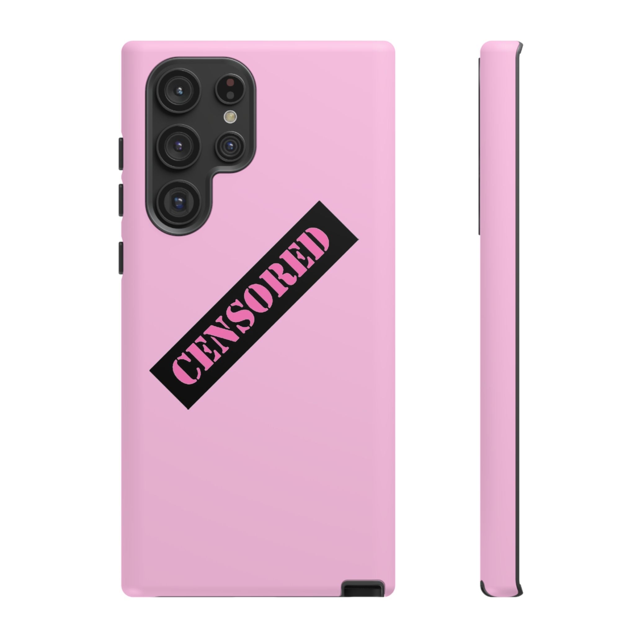 Censored Phone Case - Tough Cases, Cute Phone Cover, Unique Gift, Funny Phone Accessories, Trendy Tech Gear