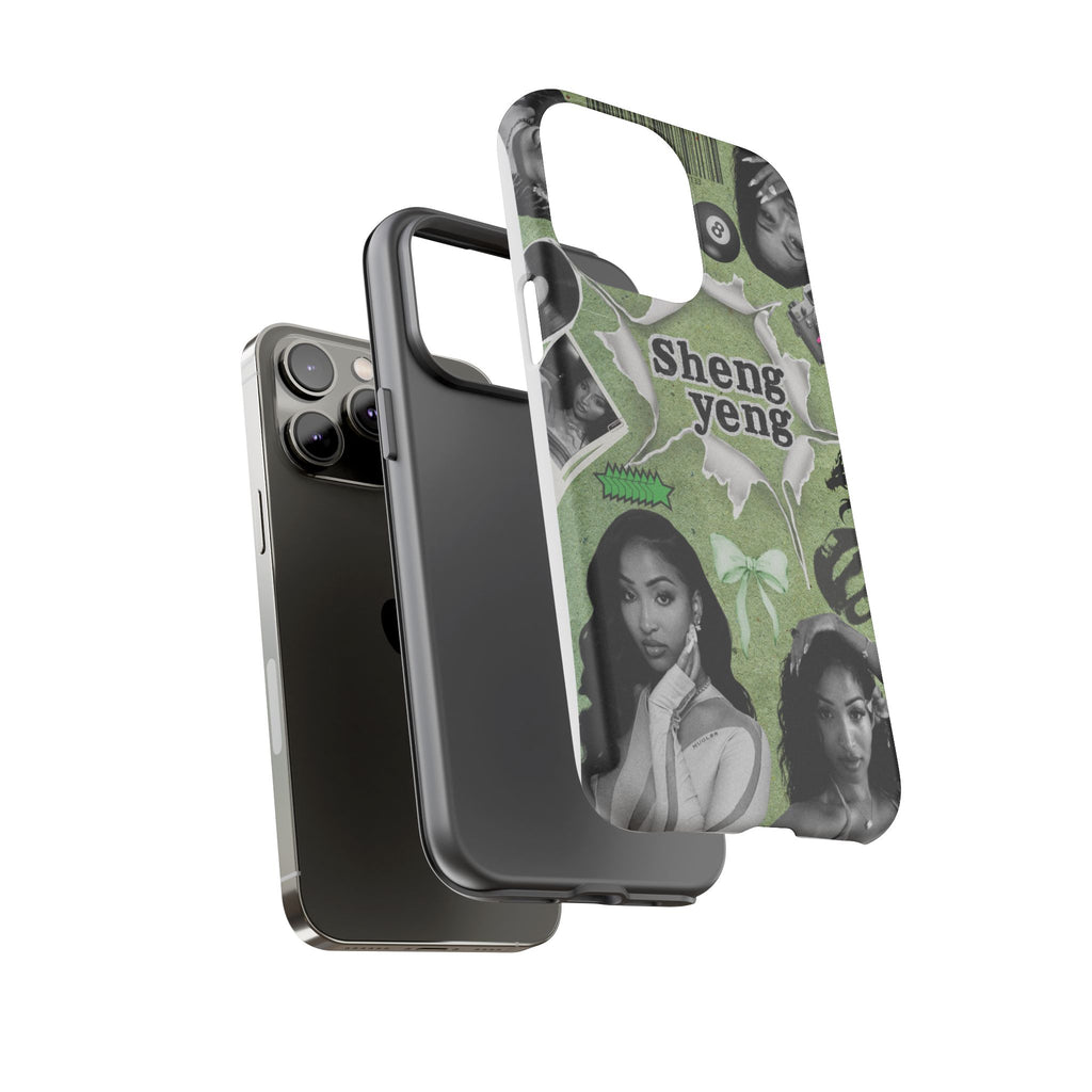Trendy Phone Case with Unique Black and Green Design, Artistic Phone Cover, Customizable Phone Shell, Vintage Style Case, Gift for [...]