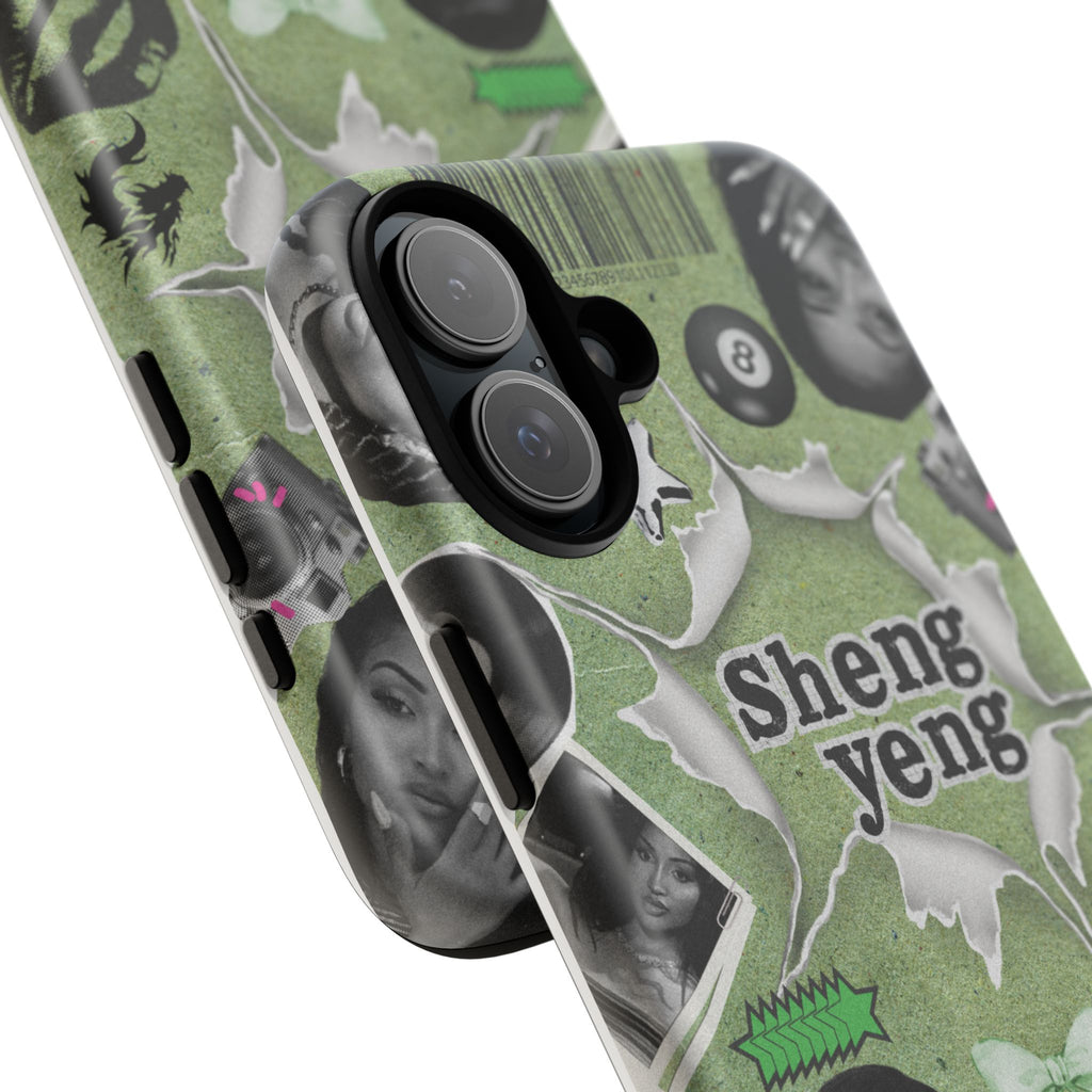 Trendy Phone Case with Unique Black and Green Design, Artistic Phone Cover, Customizable Phone Shell, Vintage Style Case, Gift for [...]