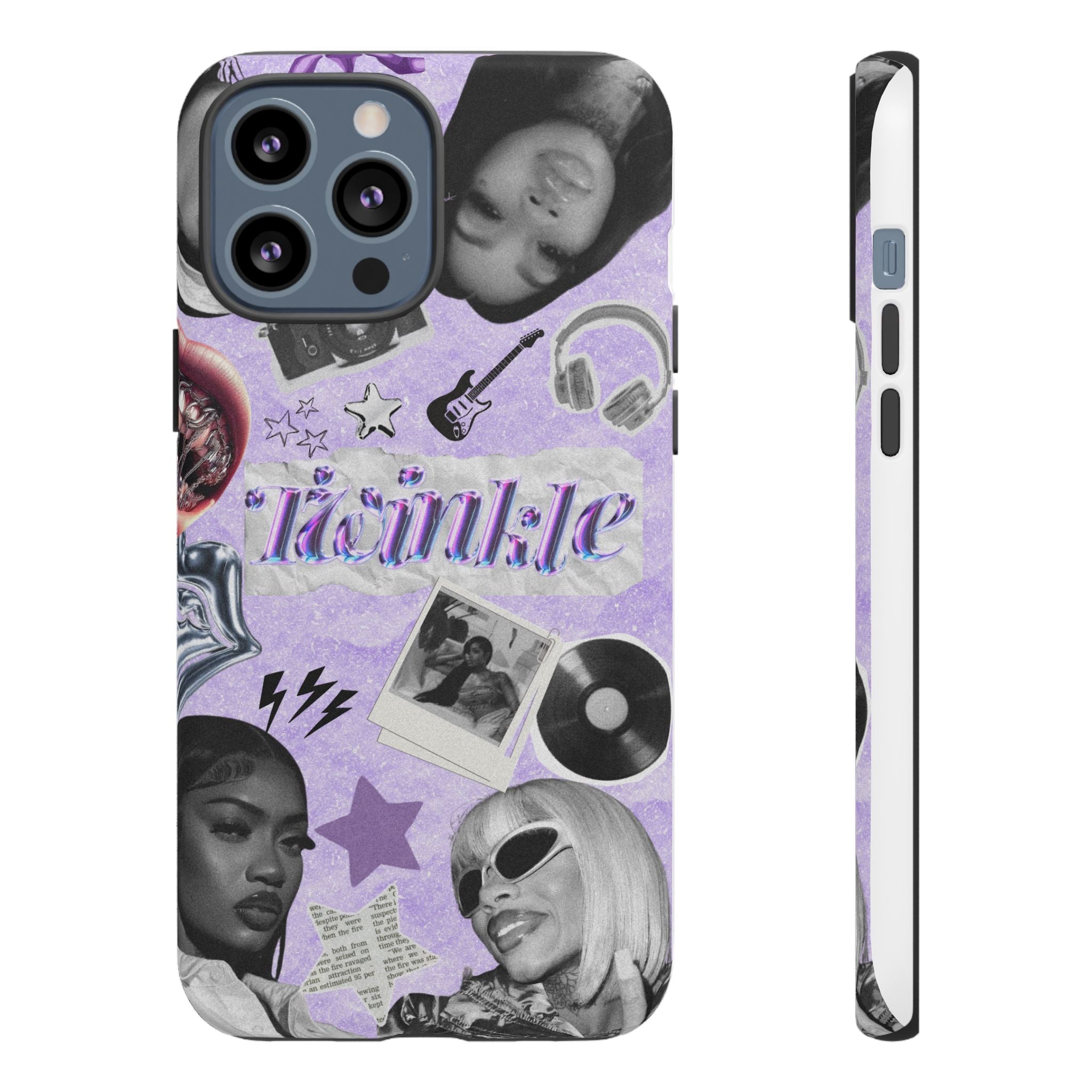 Trendy Phone Case with Retro Design, Cool Phone Cover for Music Lovers, Unique Gift for Teens, Birthday Gift, Stylish Accessories