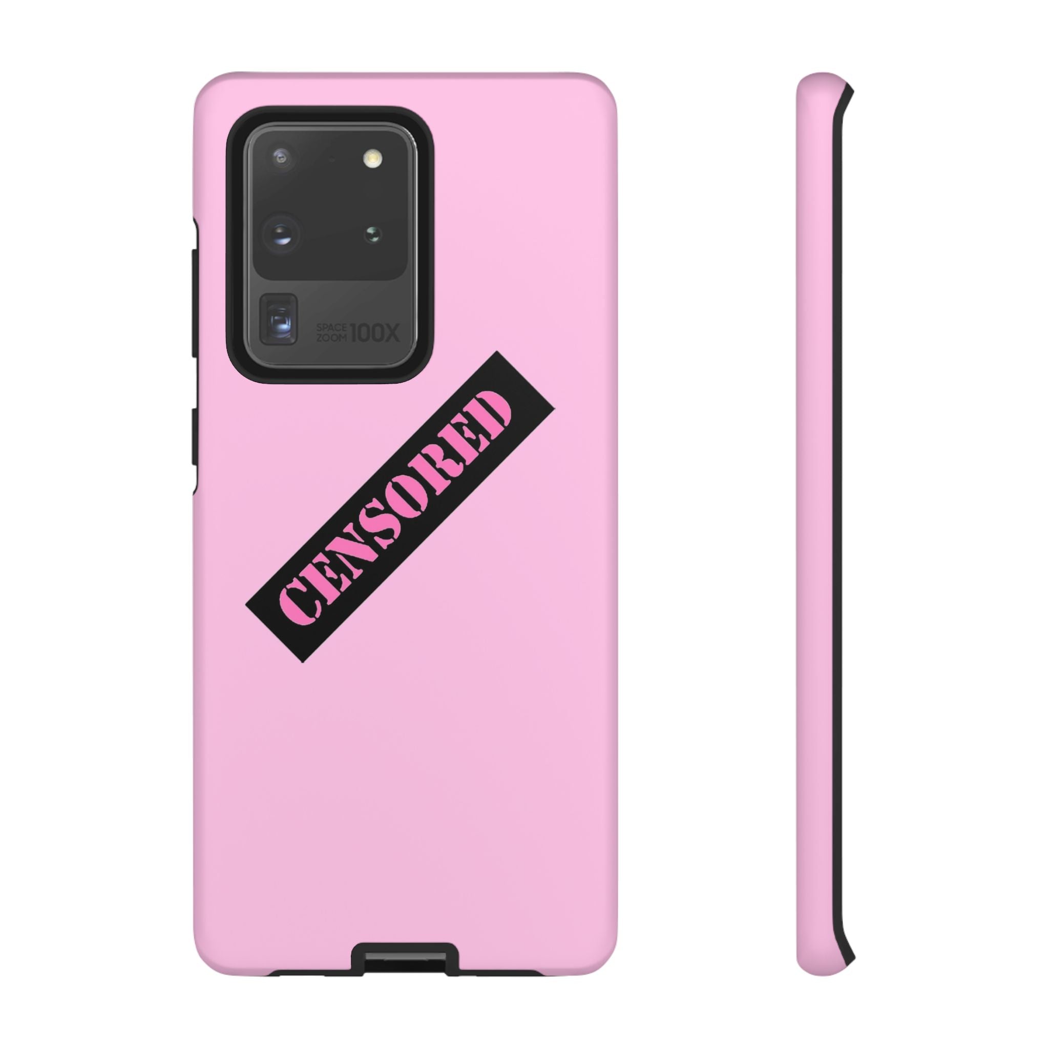 Censored Phone Case - Tough Cases, Cute Phone Cover, Unique Gift, Funny Phone Accessories, Trendy Tech Gear