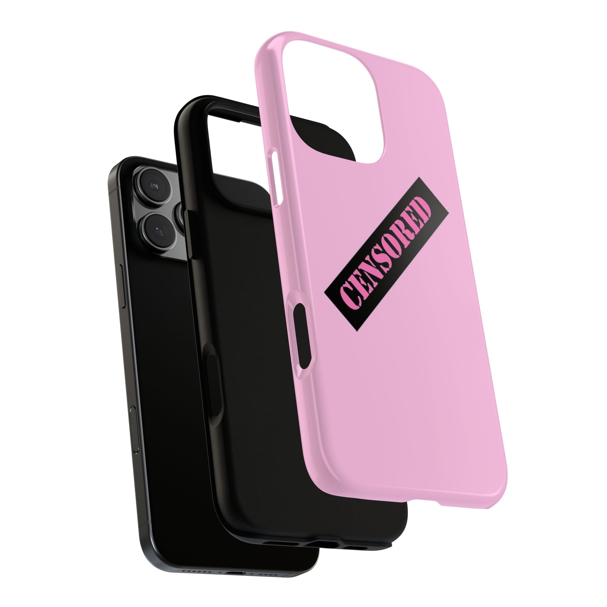 Censored Phone Case - Tough Cases, Cute Phone Cover, Unique Gift, Funny Phone Accessories, Trendy Tech Gear