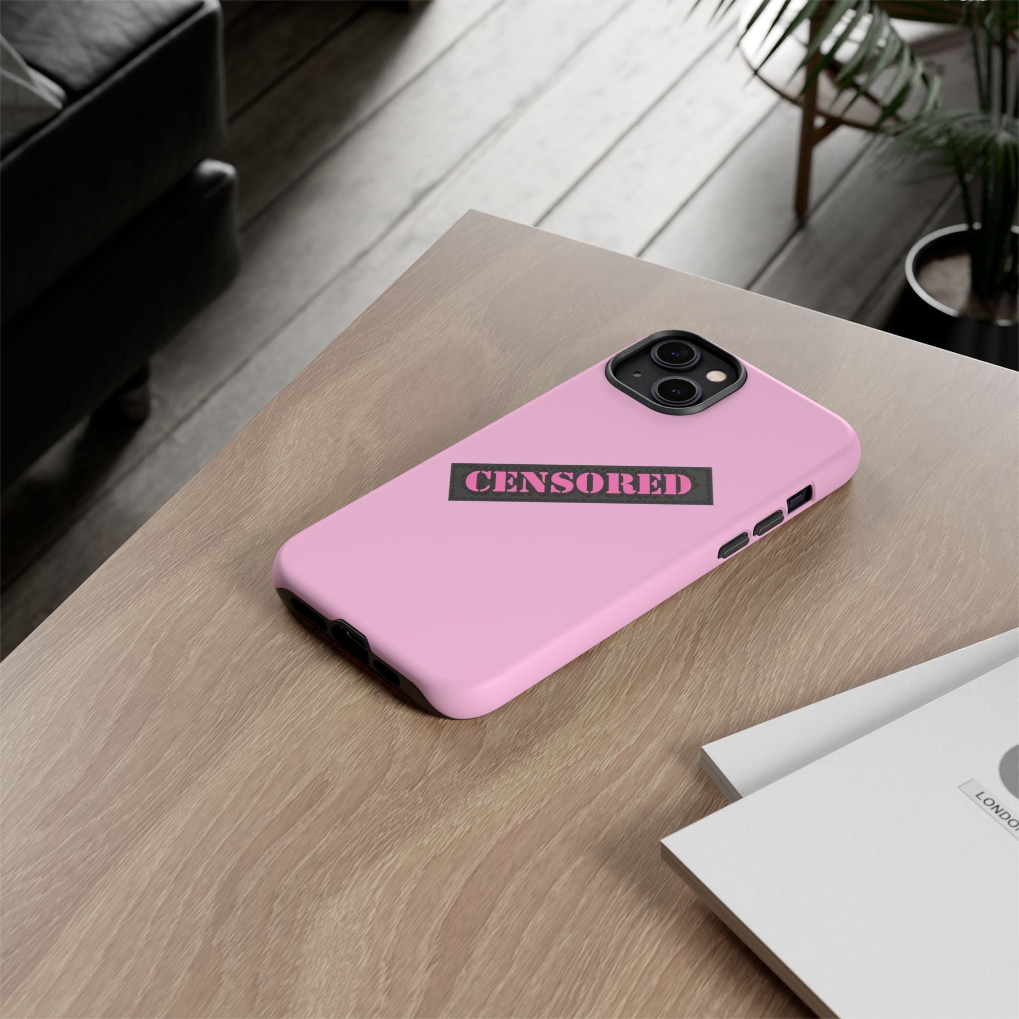 Censored Phone Case - Tough Cases, Cute Phone Cover, Unique Gift, Funny Phone Accessories, Trendy Tech Gear
